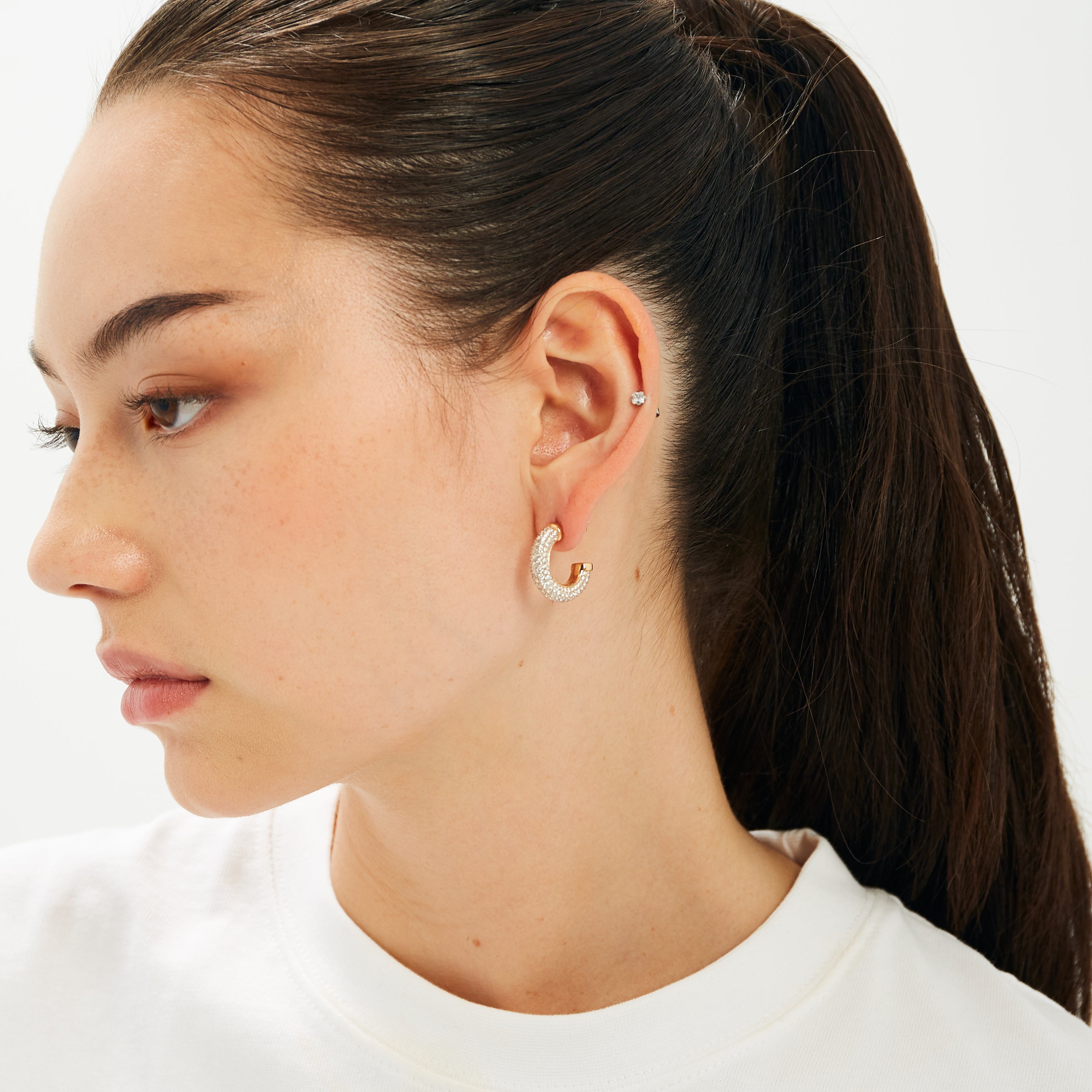 Diamond Pave Earrings