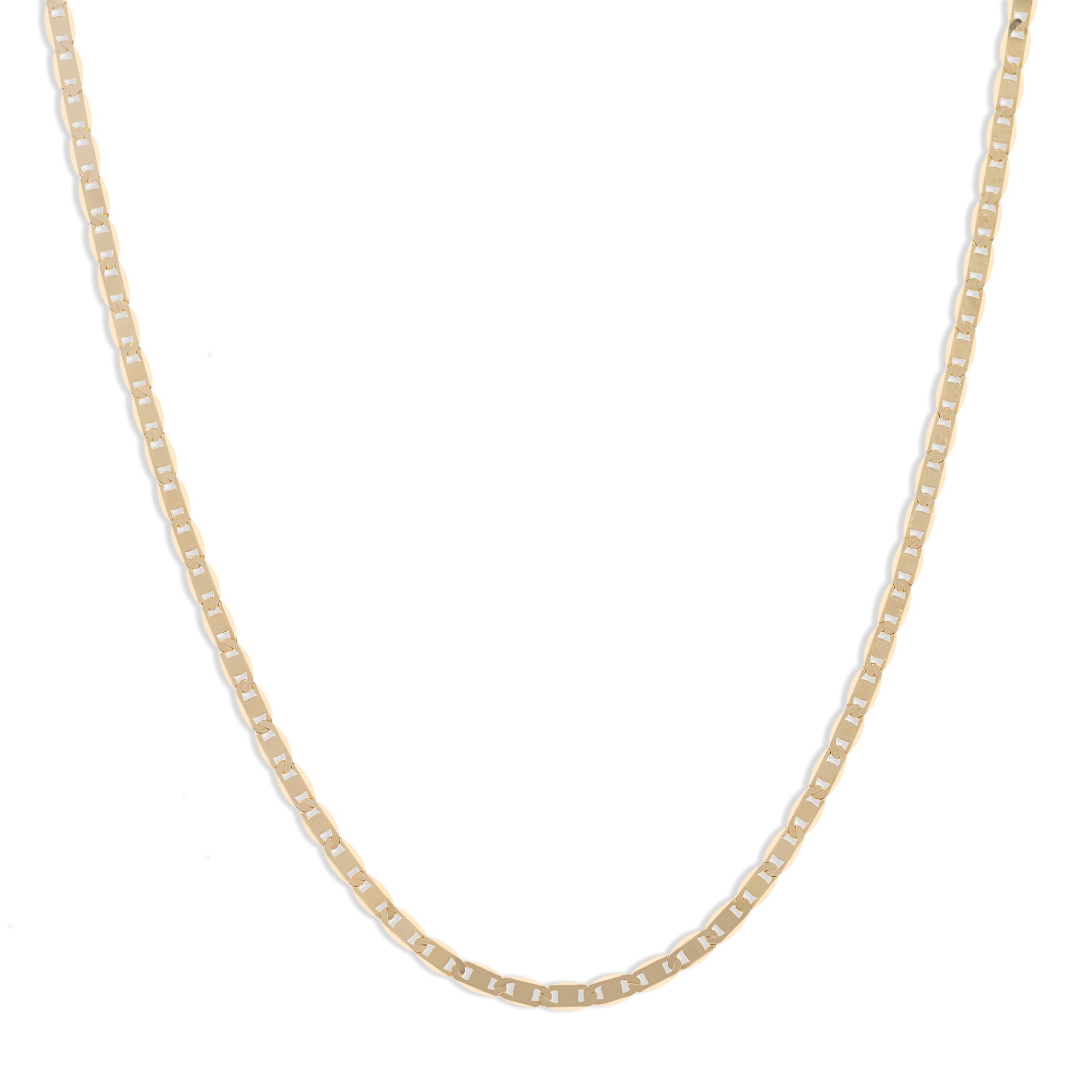 1.7mm Mariner Chain Necklace