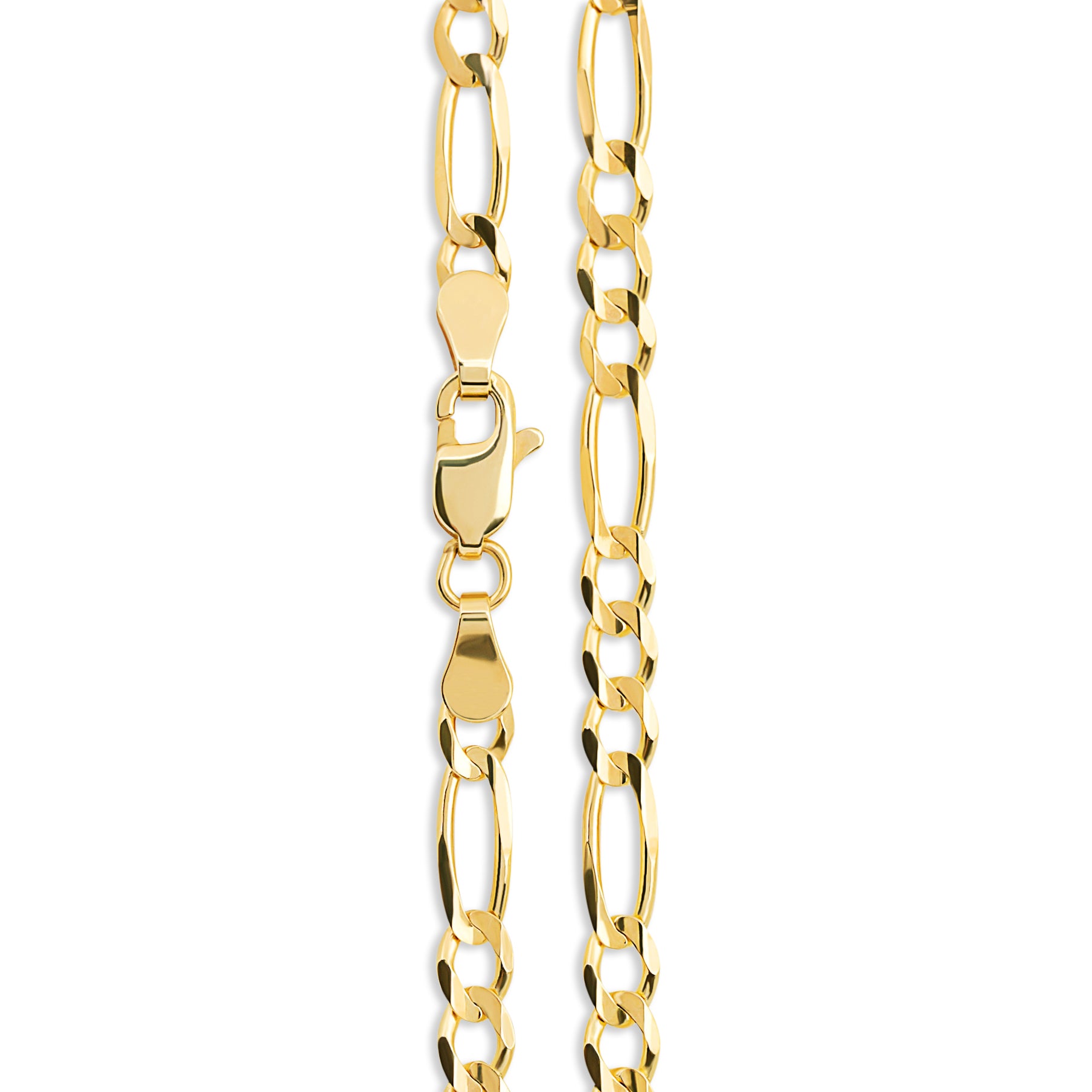 3.8mm Figaro Chain Necklace