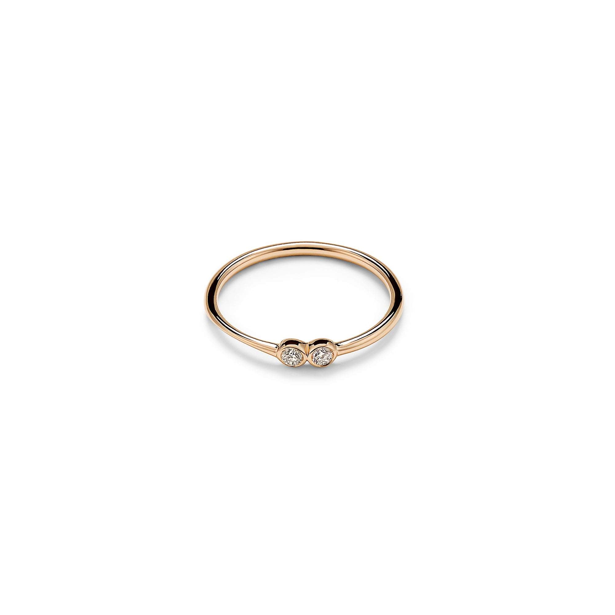 Umlaut Bezel Ring