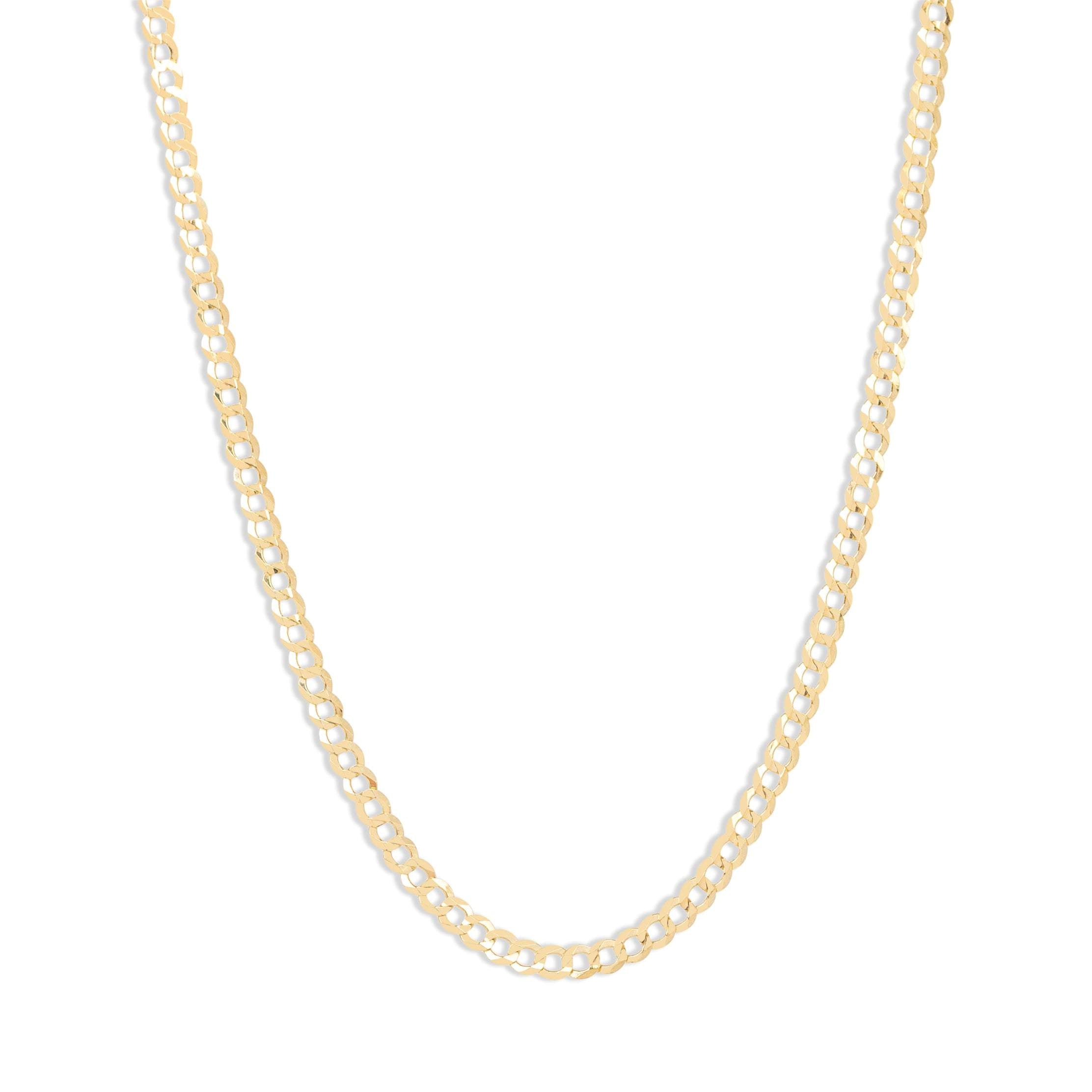 2.6mm Curb Chain Necklace