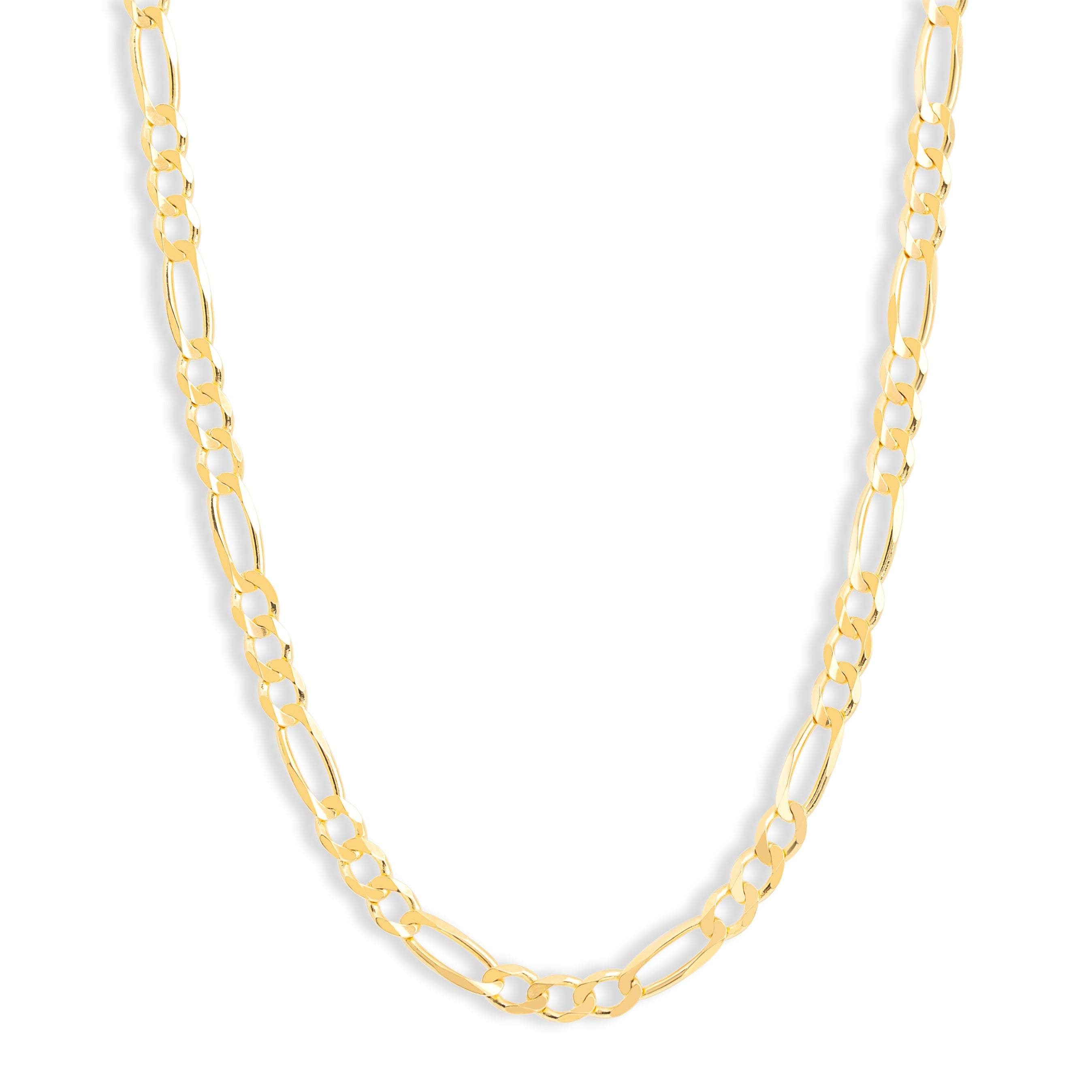 3.8mm Figaro Chain Necklace