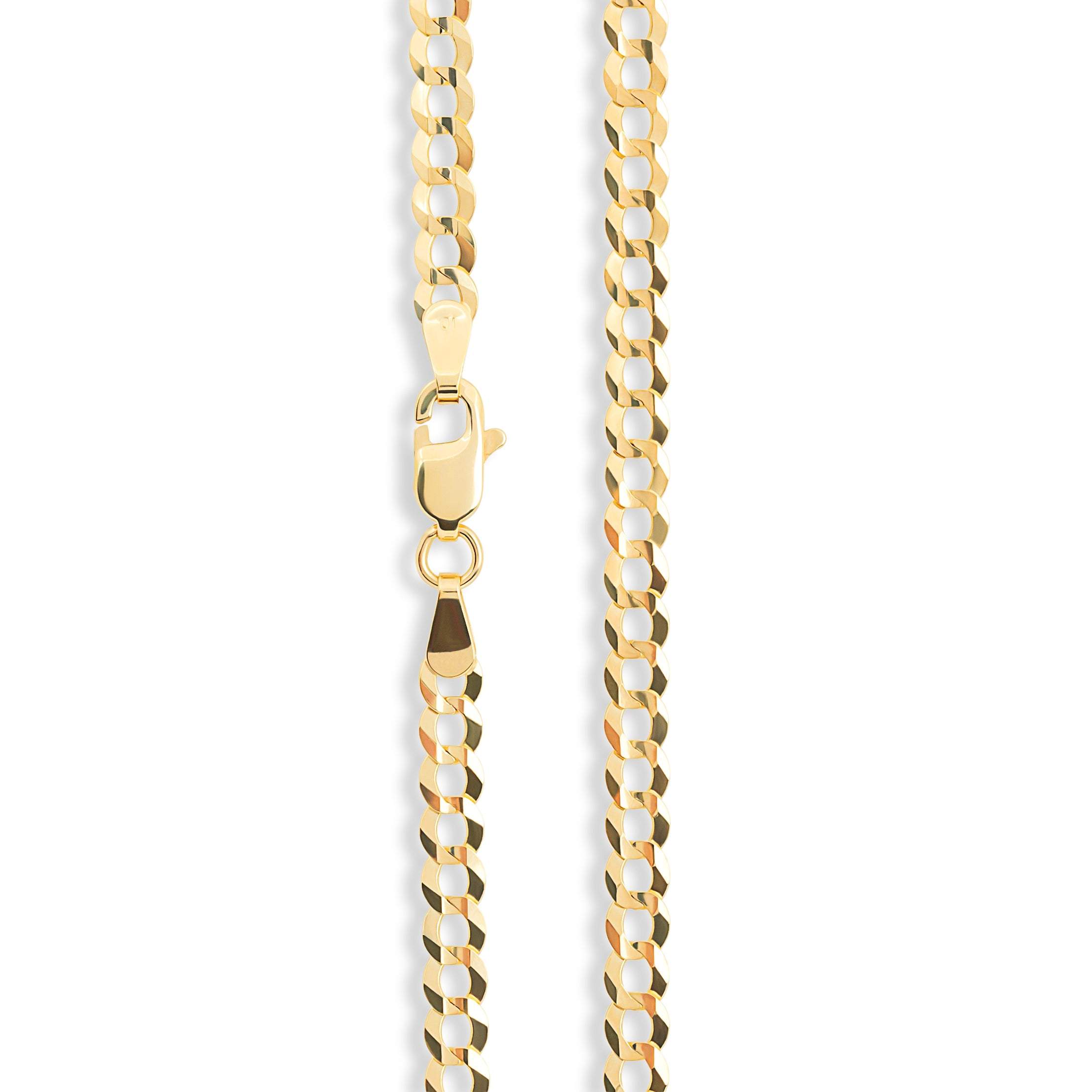 3.6mm Curb Chain Necklace