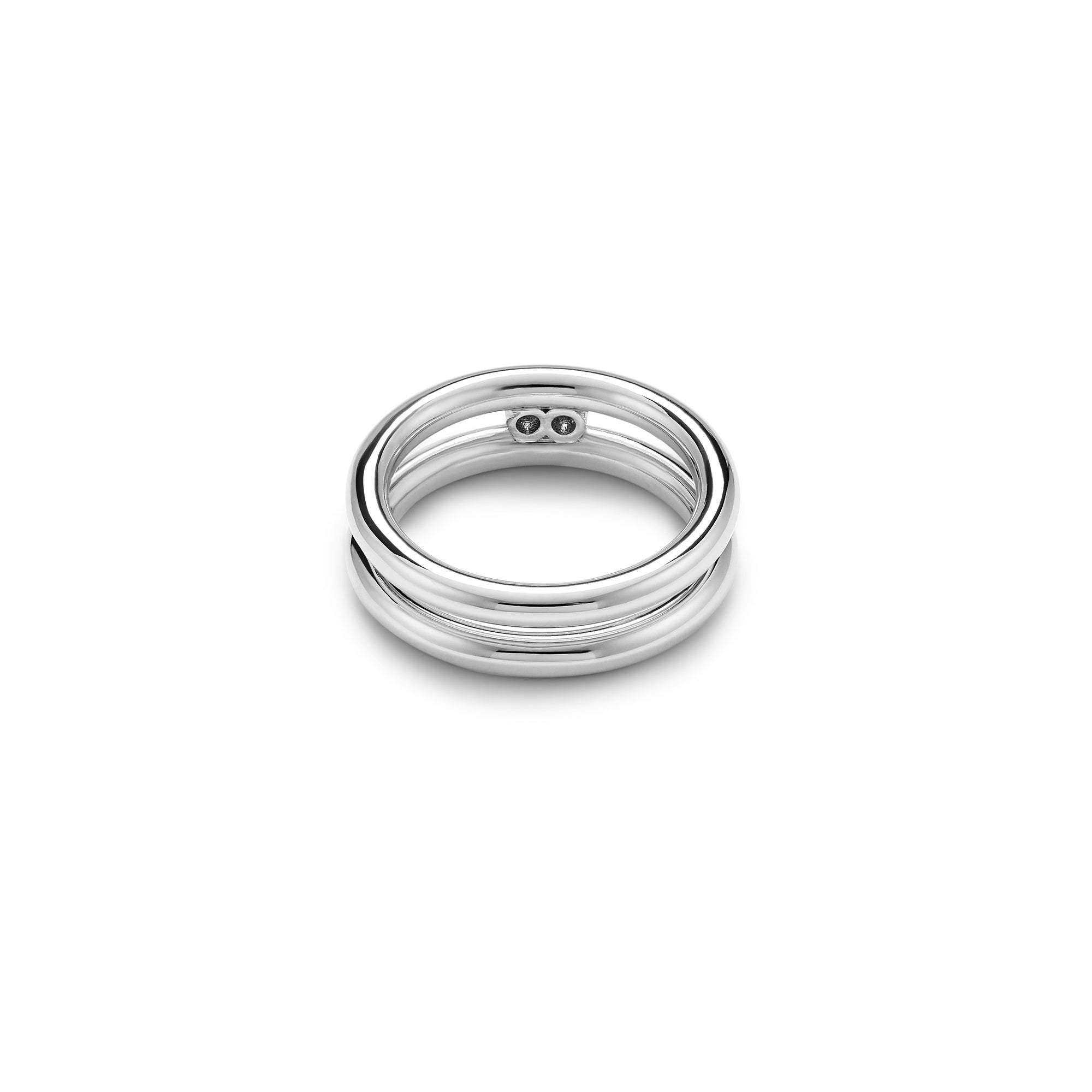 Umlaut Hoop Ring