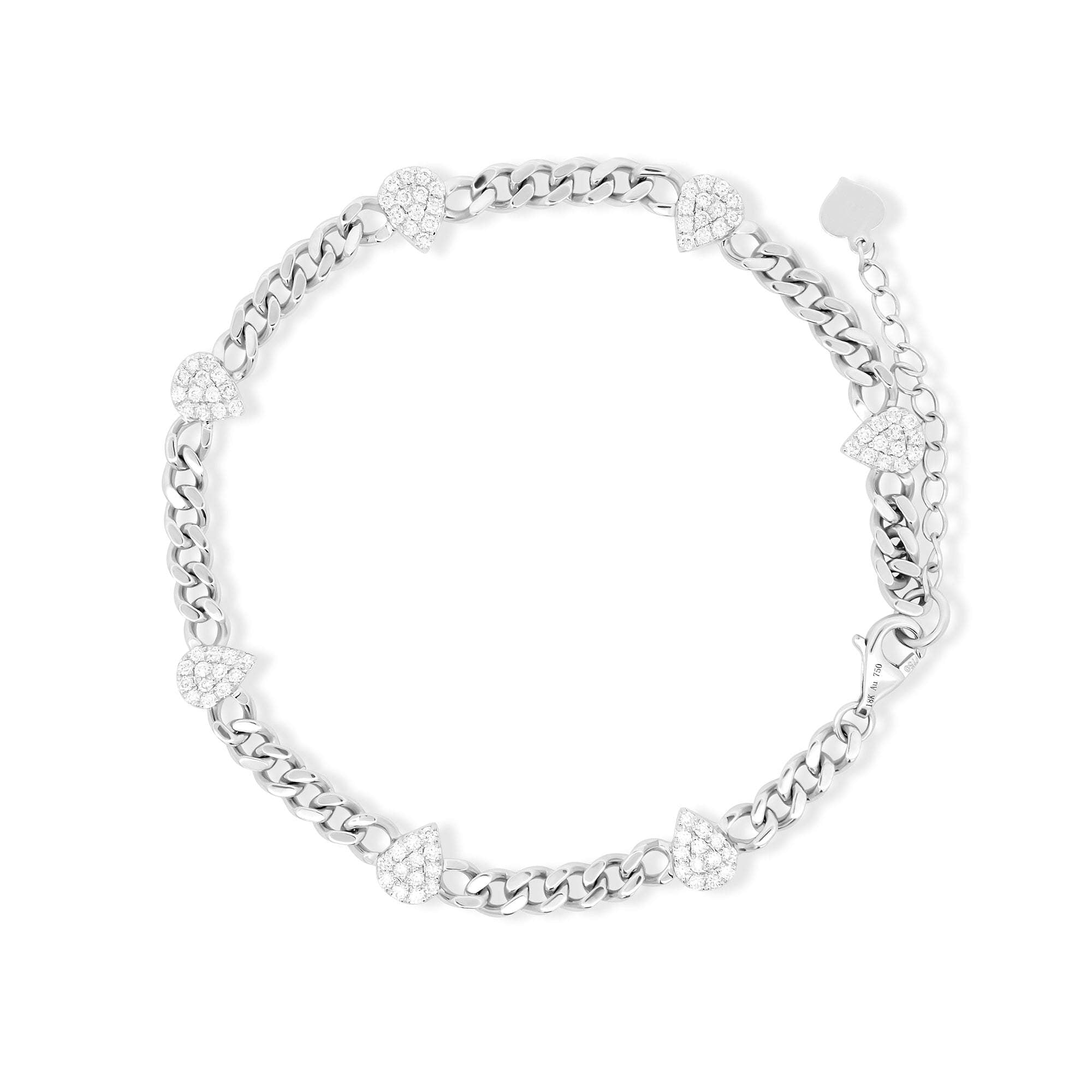 Diamond Teardrop Bracelet