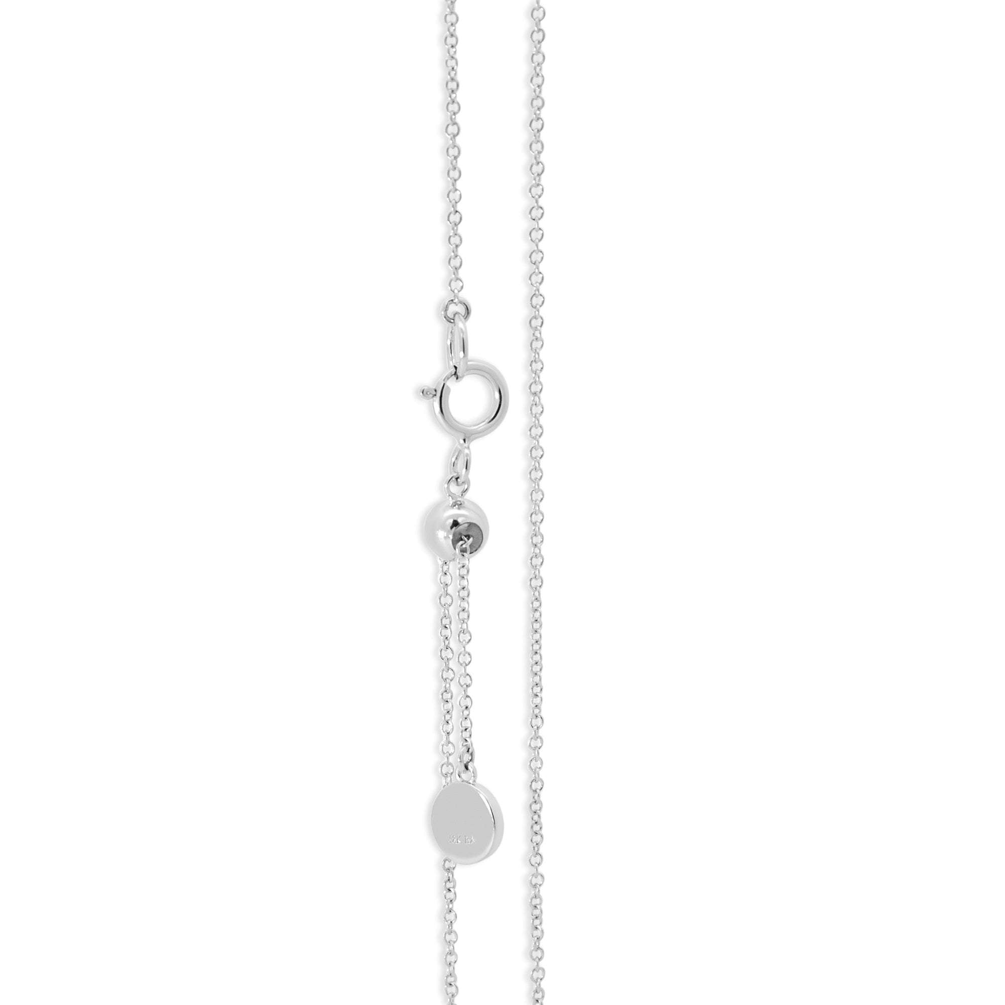 Diamond Circle Pendant Necklace