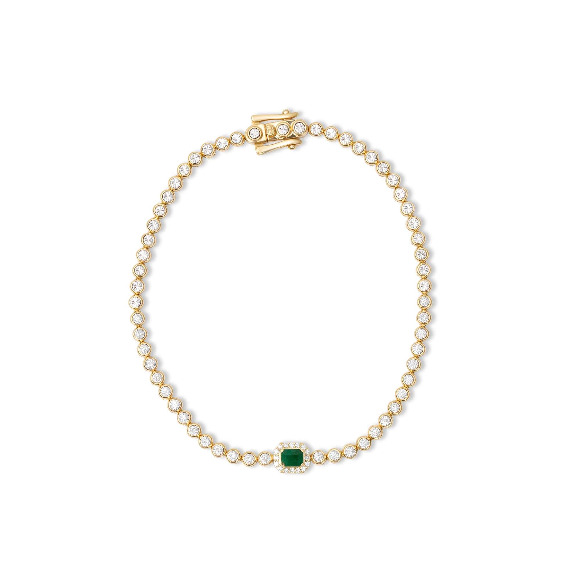 Emerald Tennis Bracelet