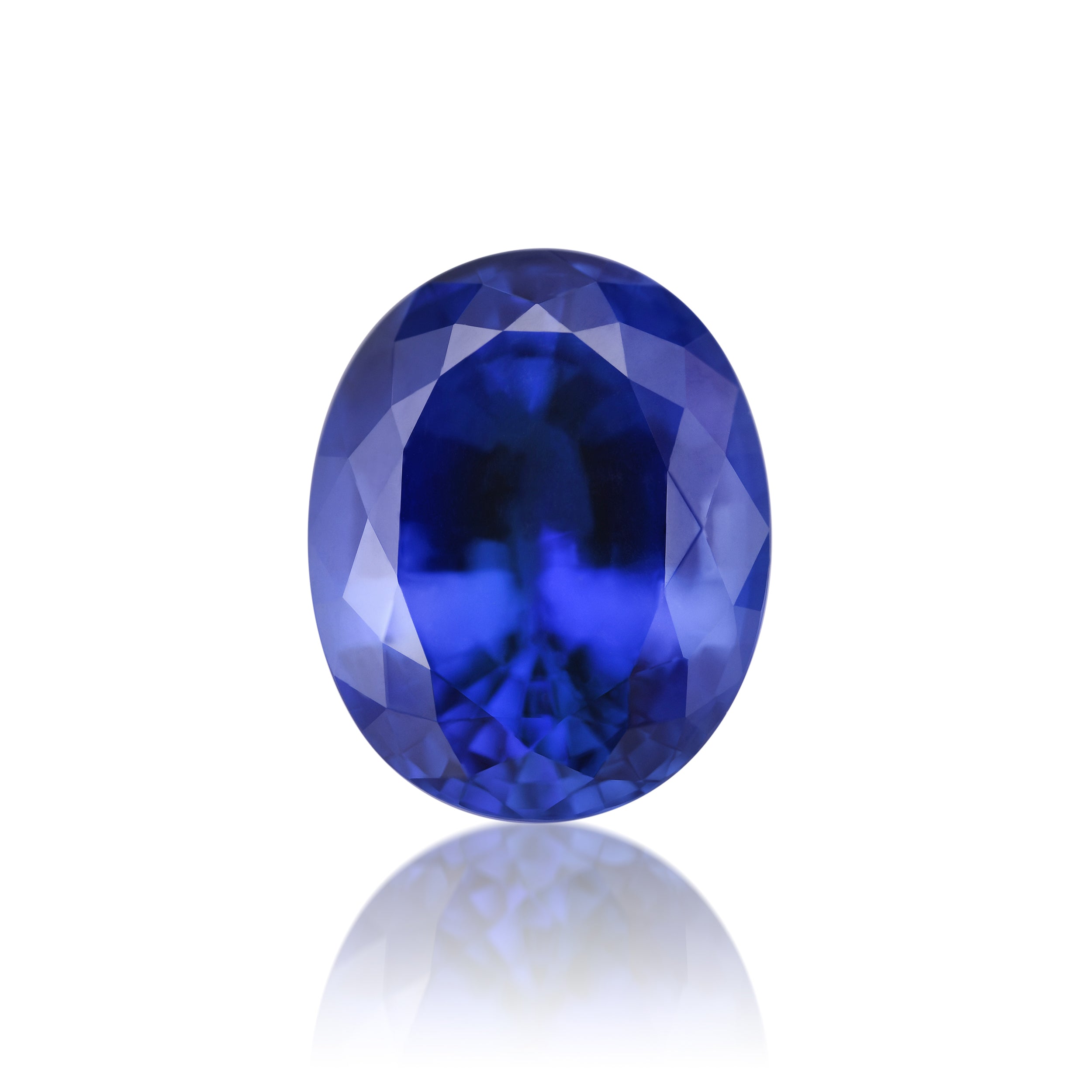 Diamond Oval - sapphire - 1.5 - thumbnail