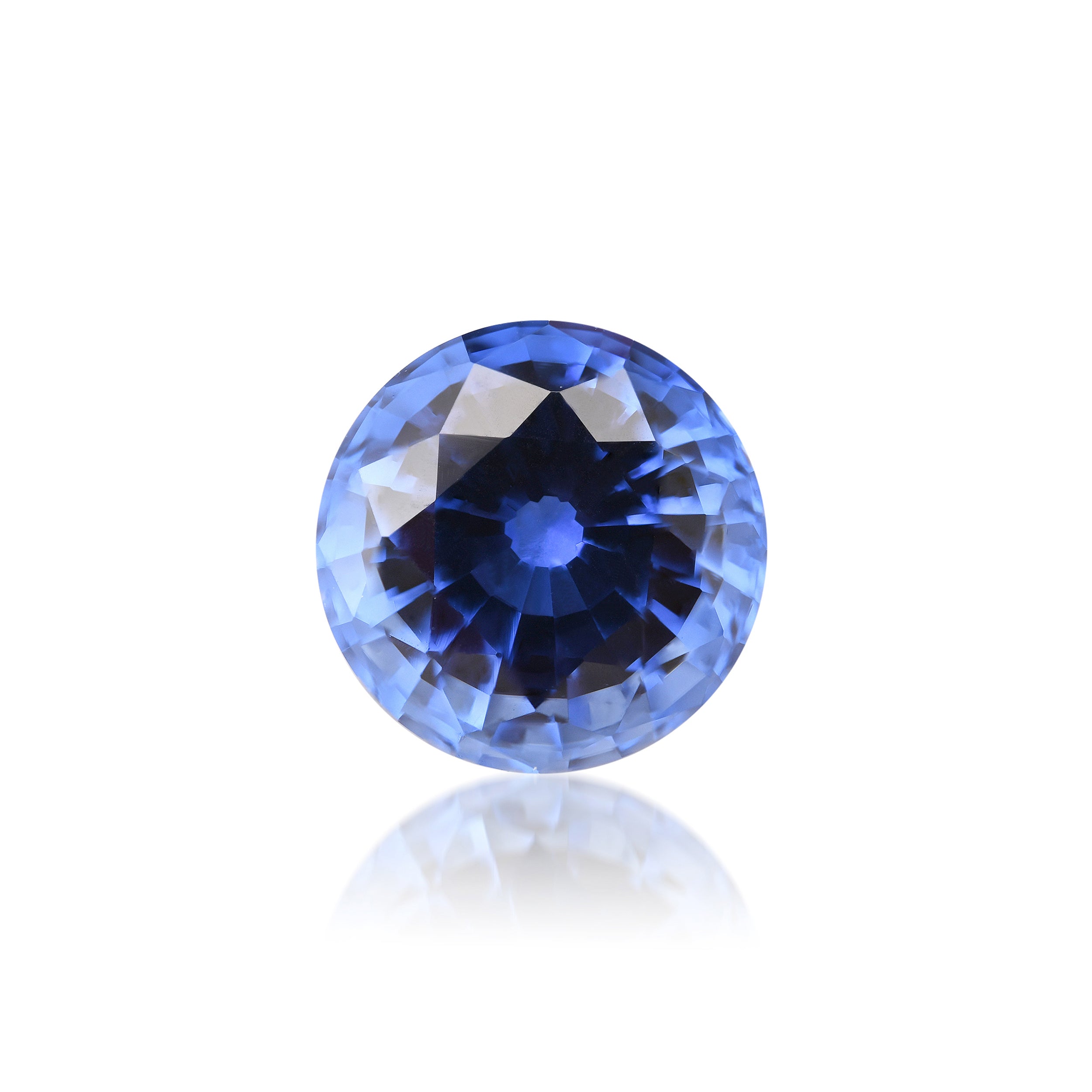 Diamond Round Brilliant - sapphire - 1 - thumbnail