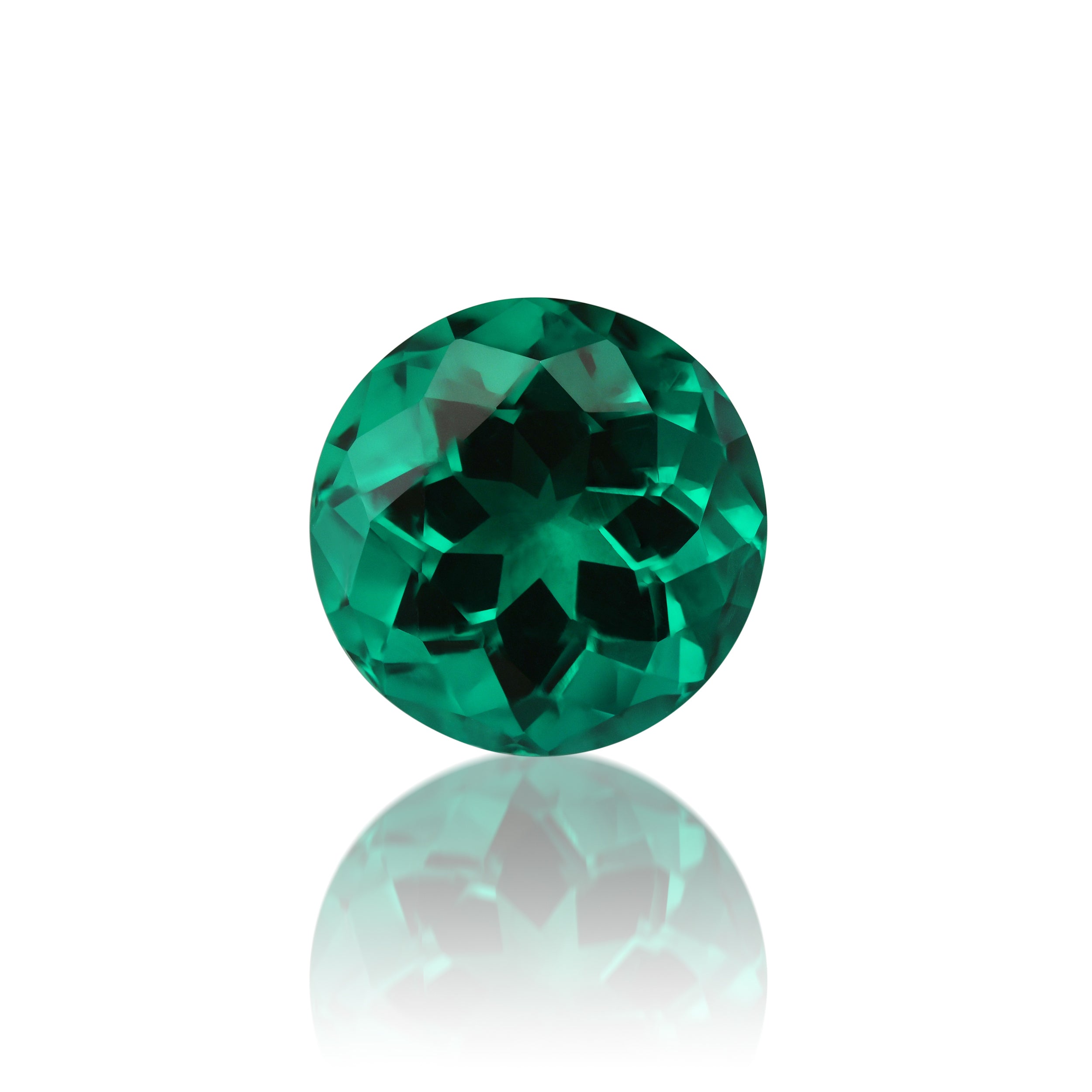 Diamond Round Brilliant - emerald - 1 - thumbnail