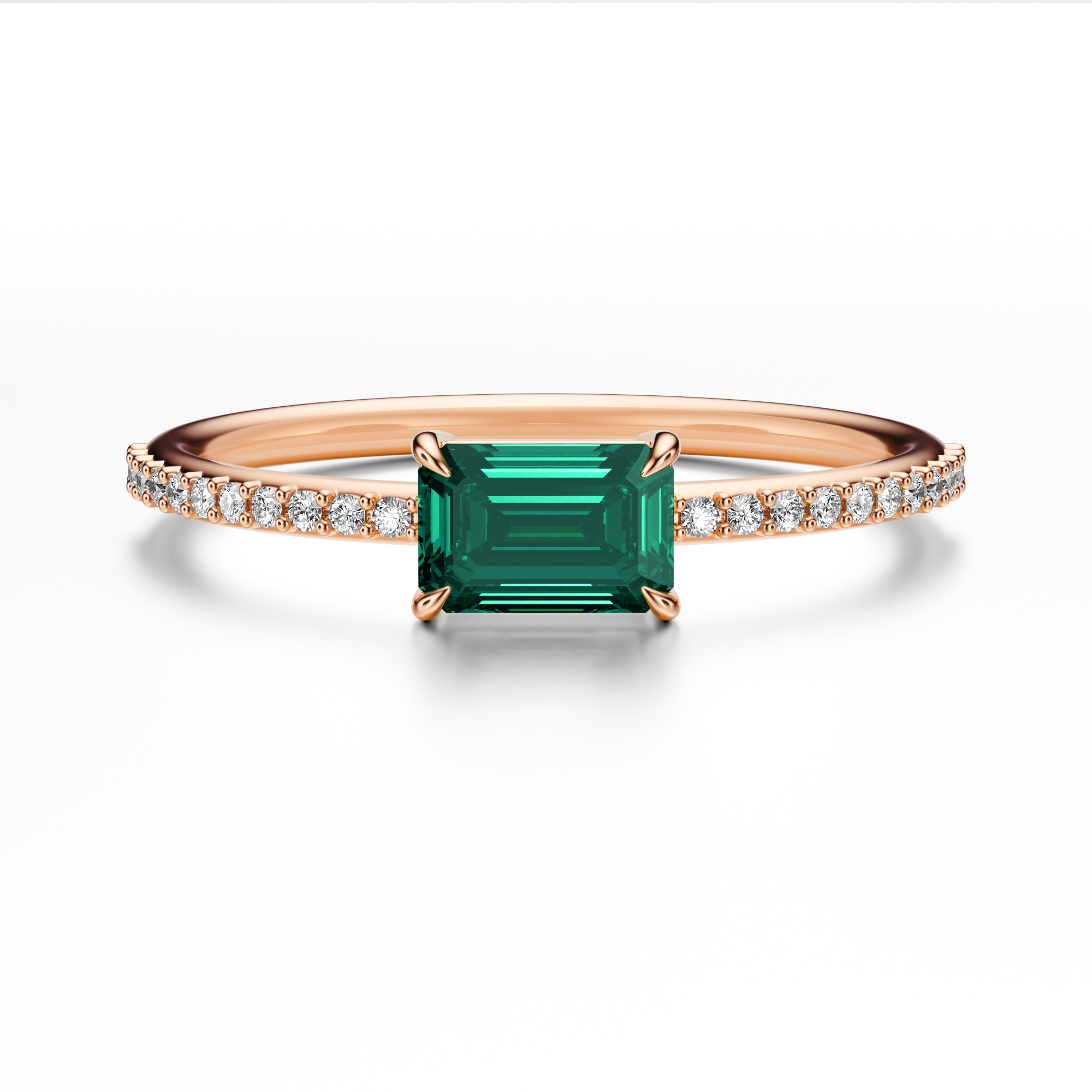 The Solitaire Pavé