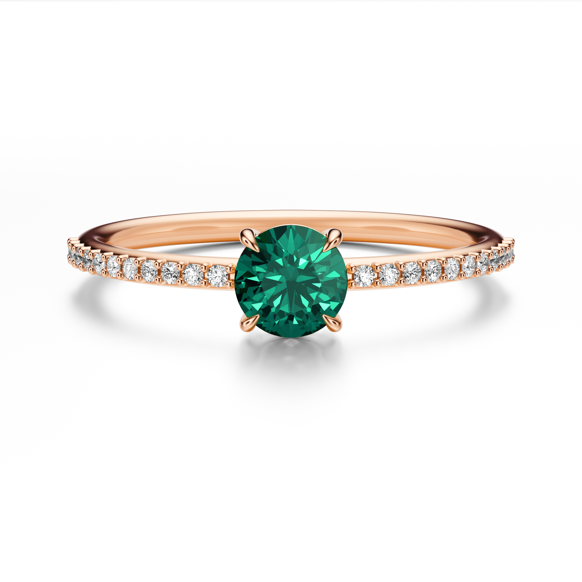 The Solitaire Pavé