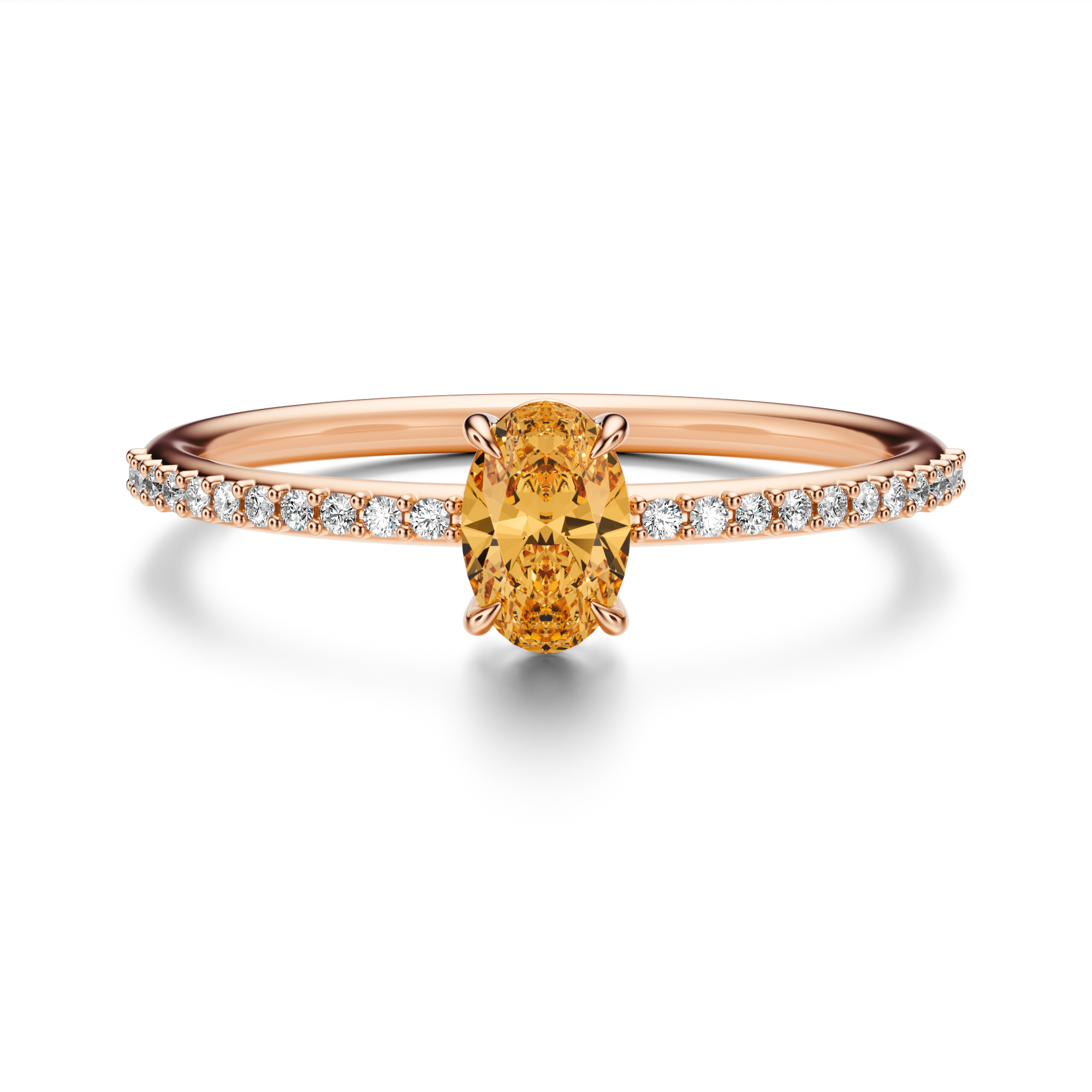 The Solitaire Pavé