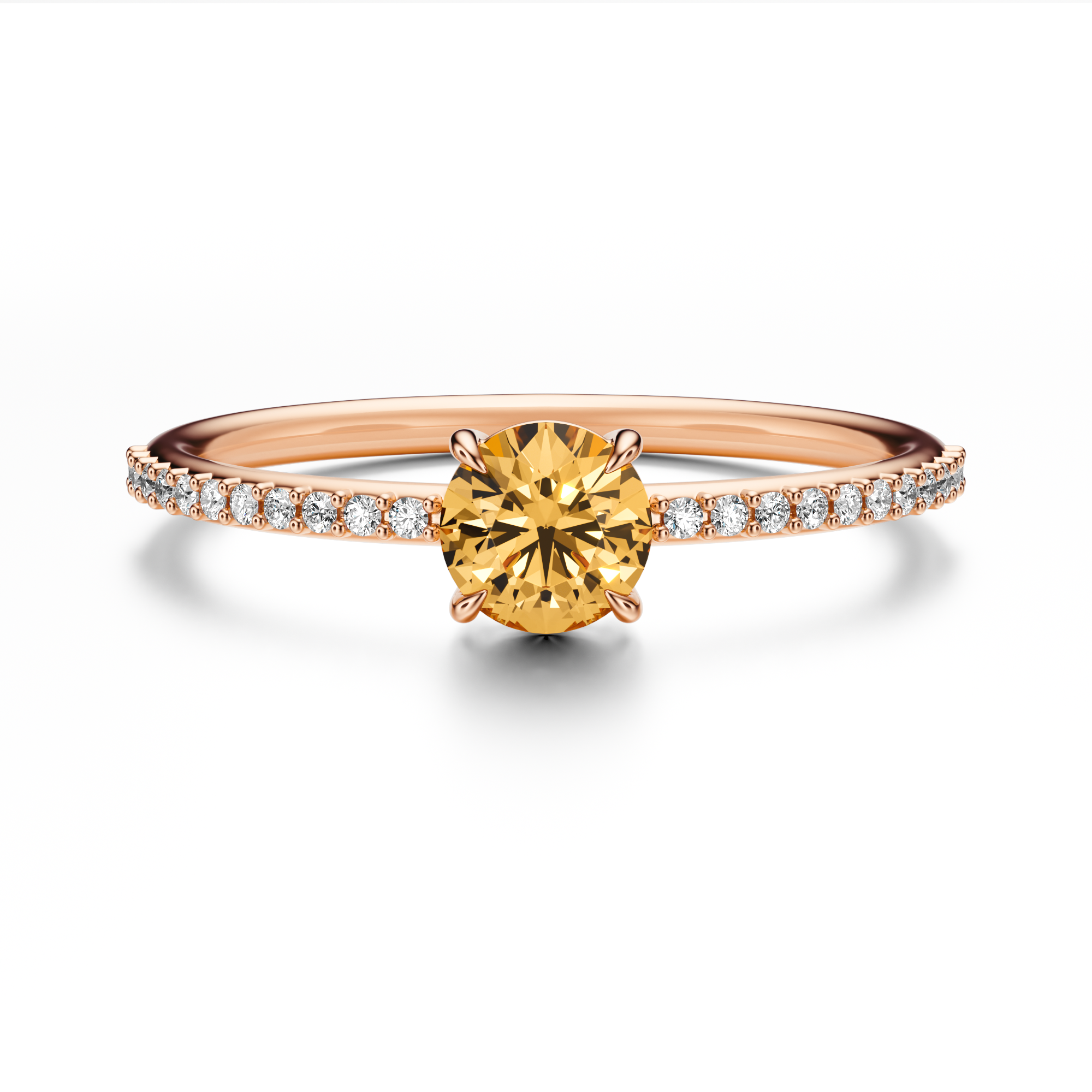 The Solitaire Pavé