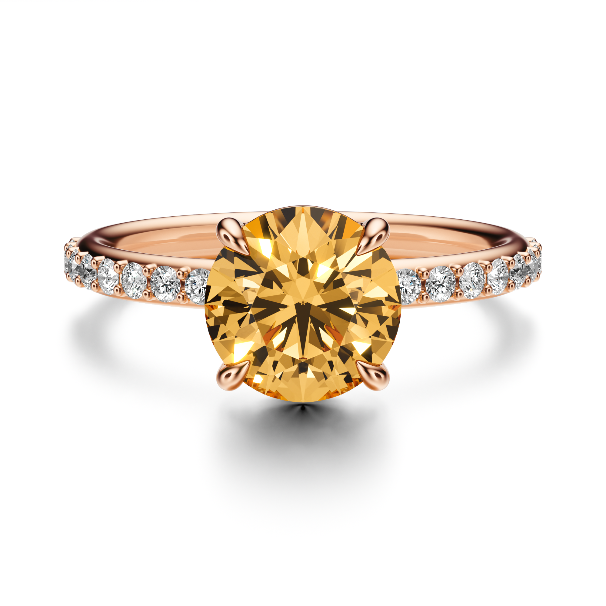 The Solitaire Pavé