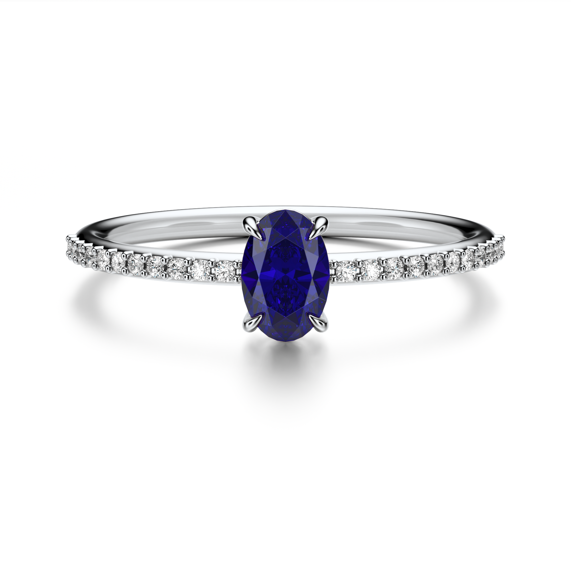 The Solitaire Pavé