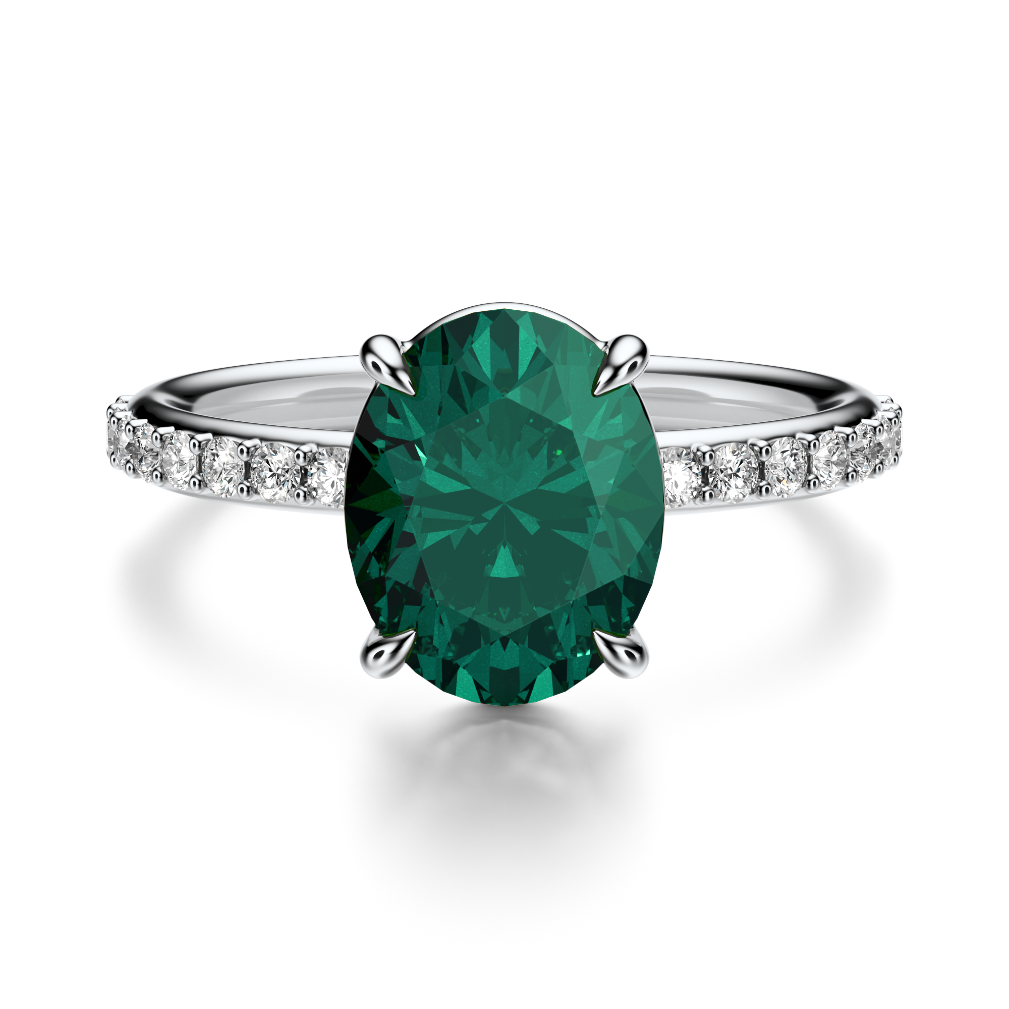 The Solitaire Pavé