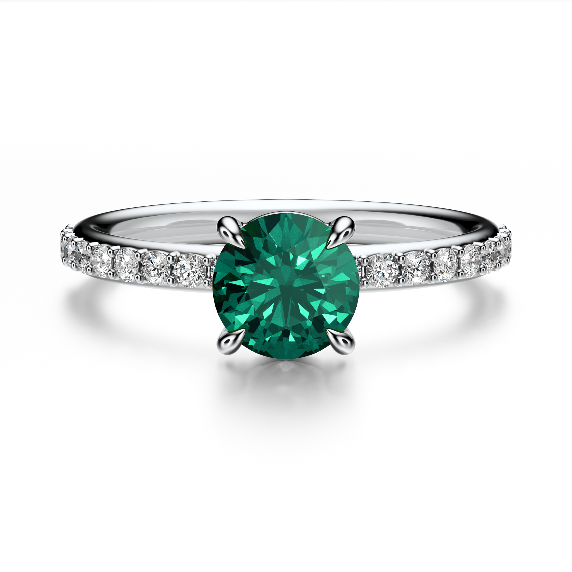 The Solitaire Pavé