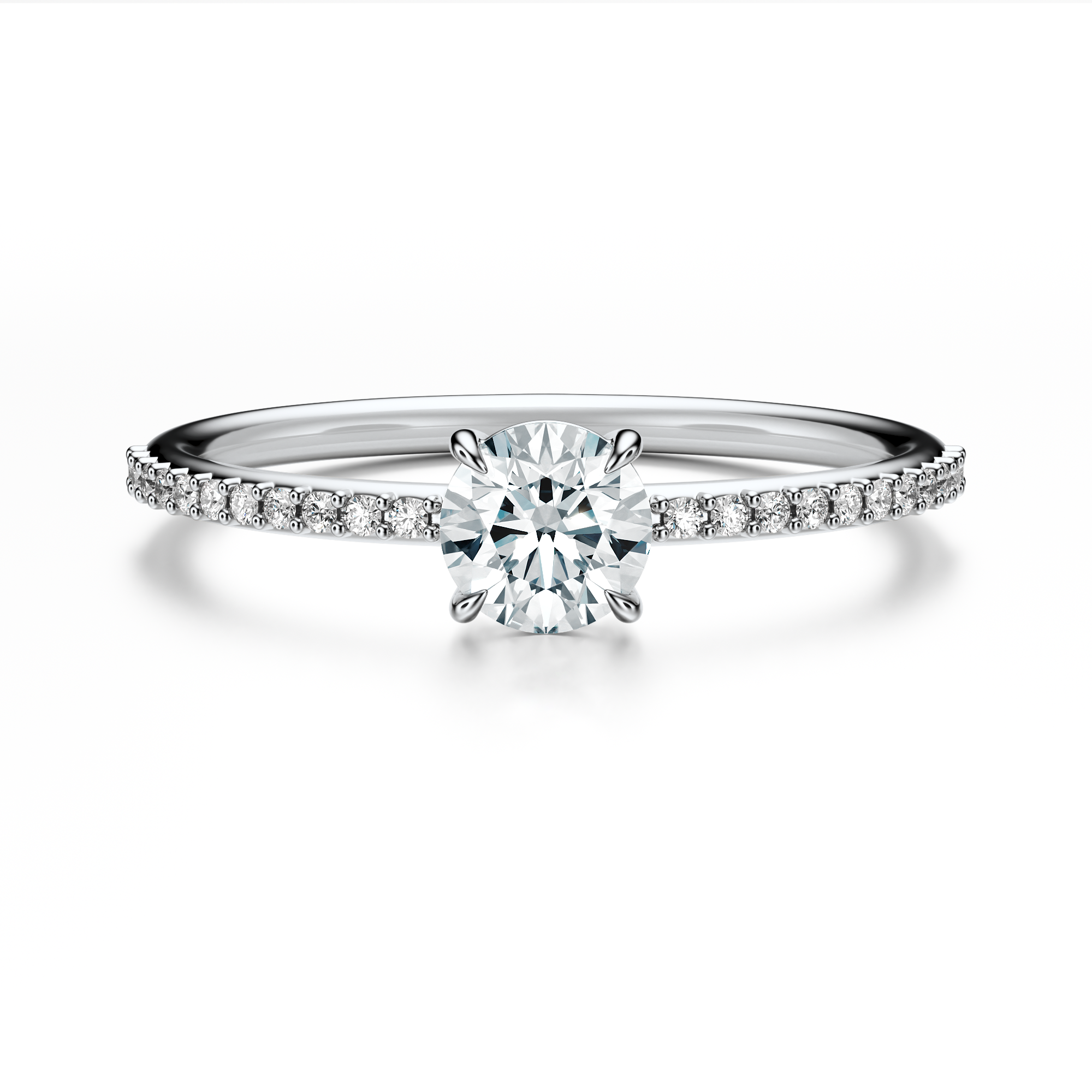 The Solitaire Pavé