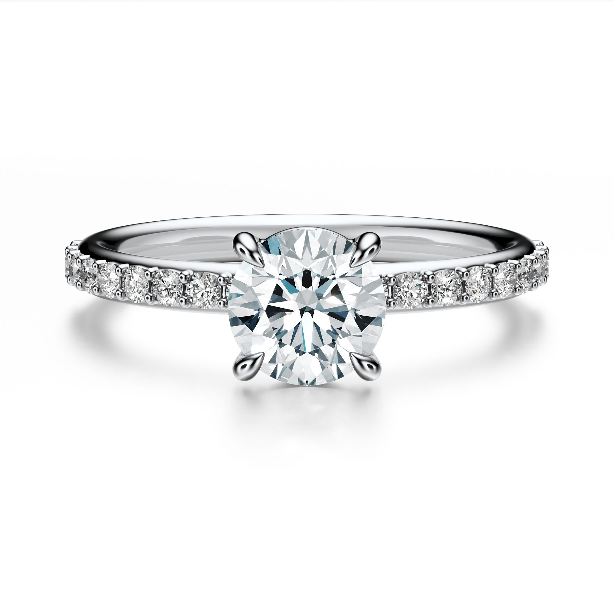 The Solitaire Pavé