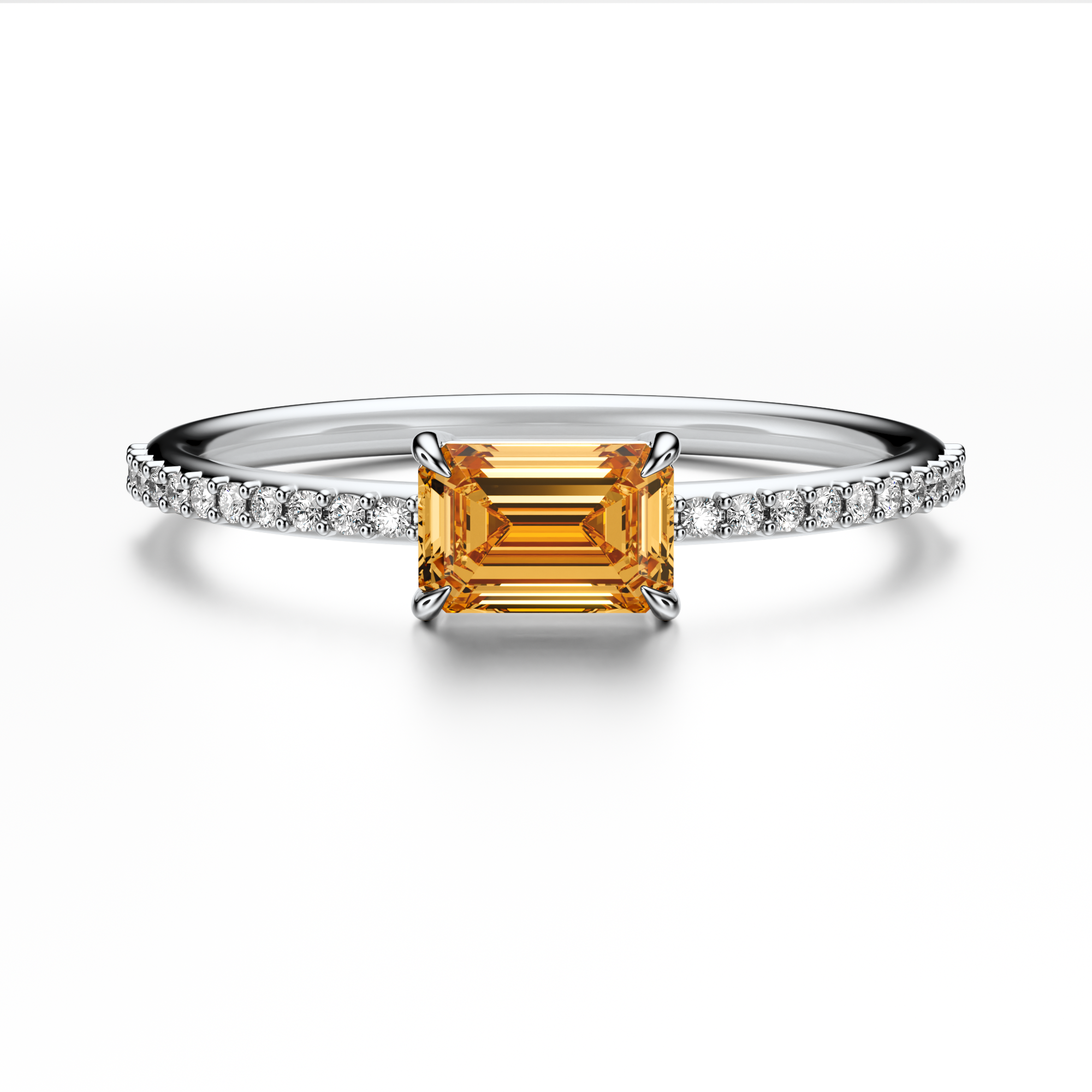 The Solitaire Pavé