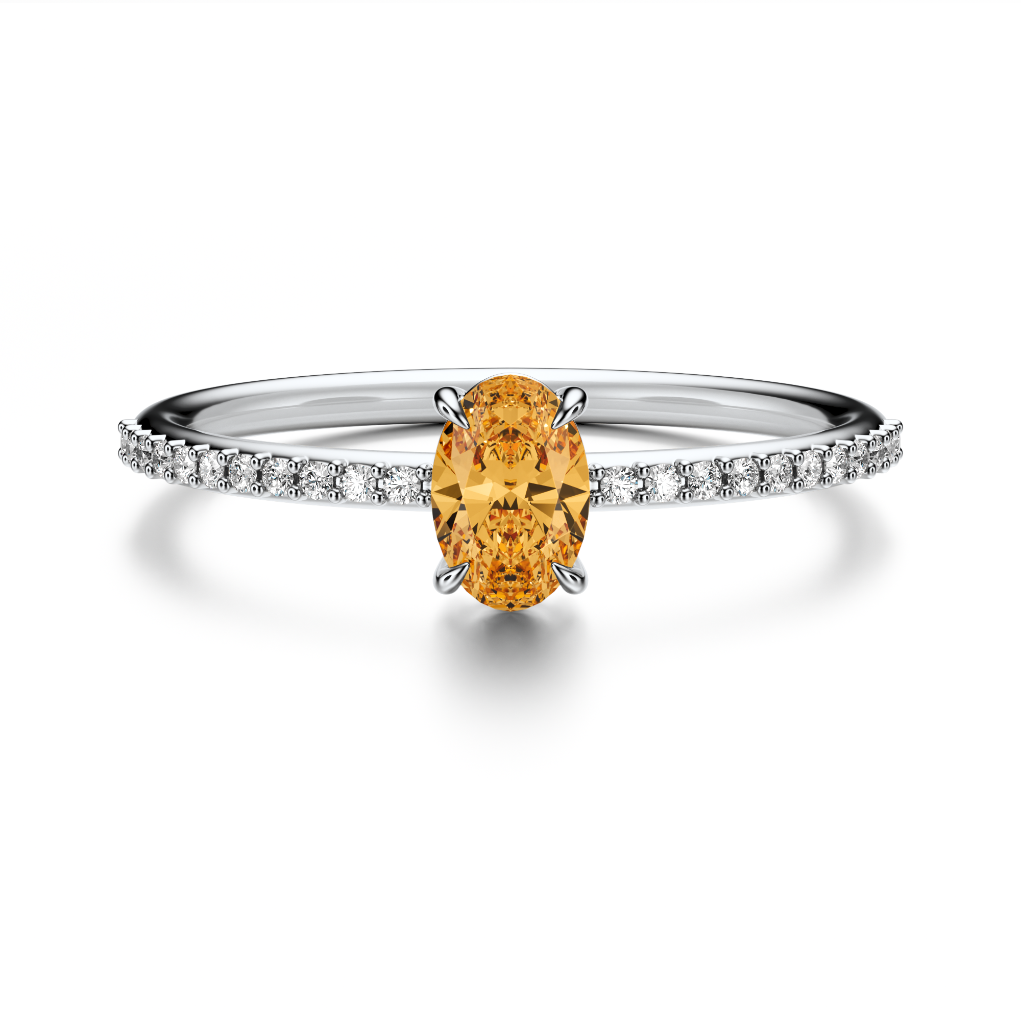 The Solitaire Pavé