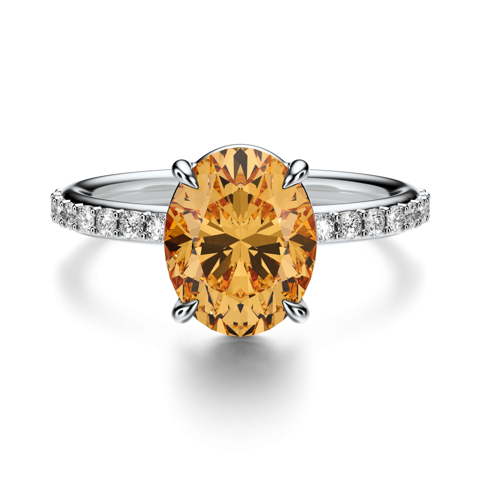 The Solitaire Pavé