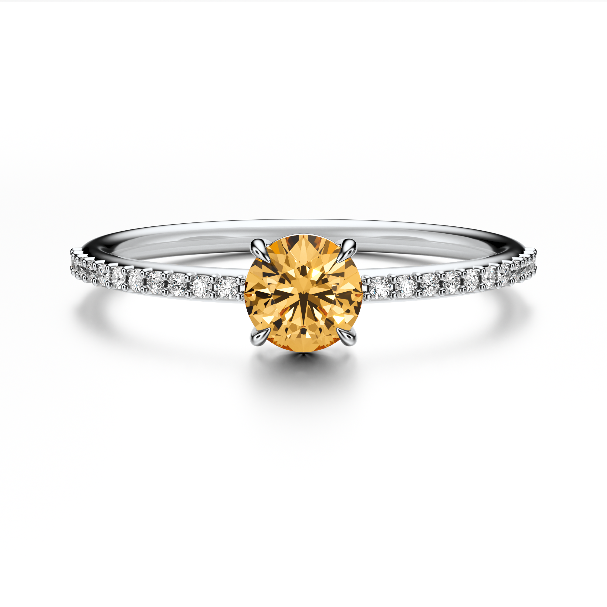 The Solitaire Pavé