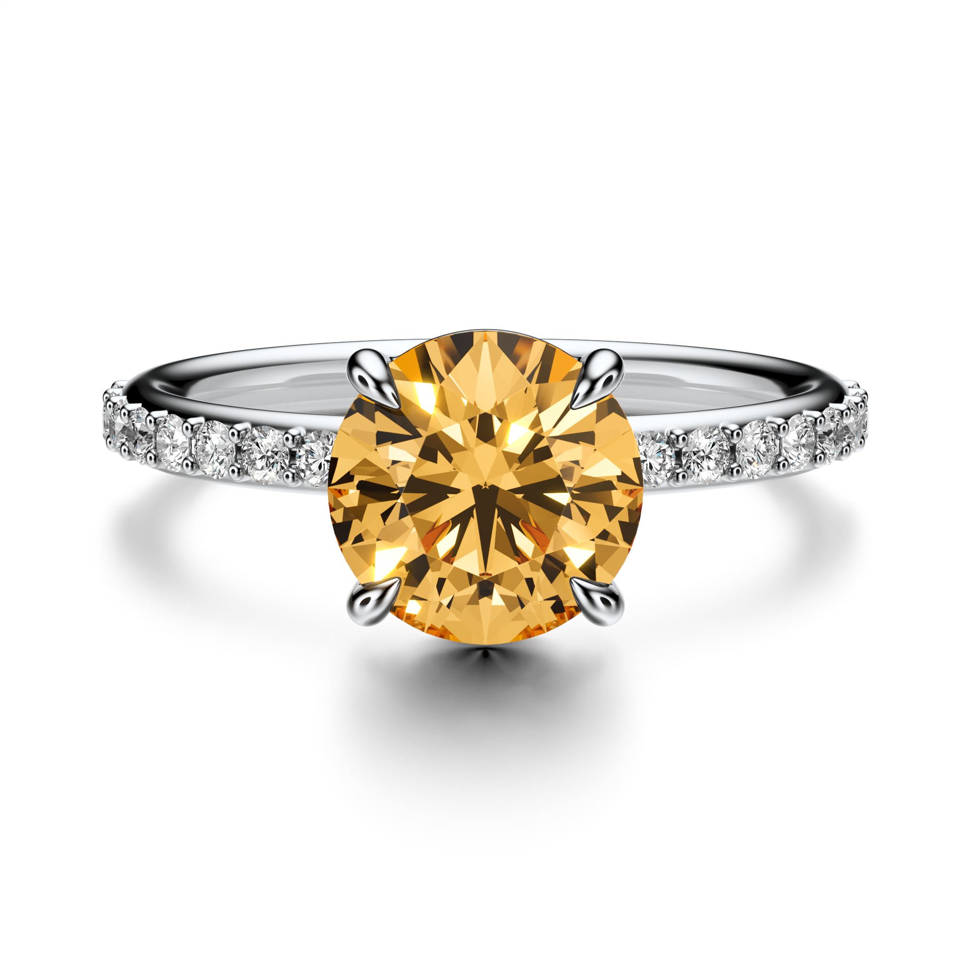 The Solitaire Pavé