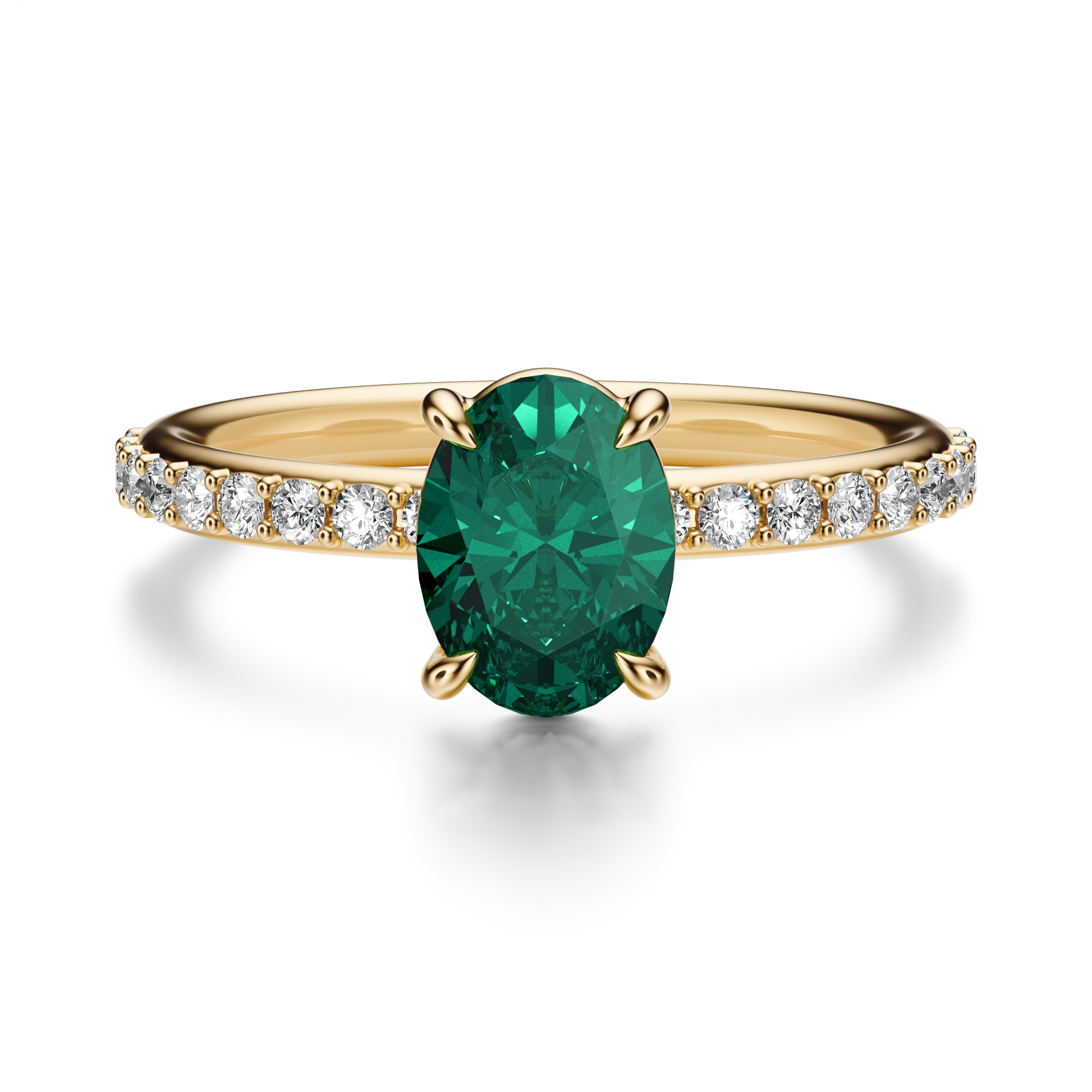 The Solitaire Pavé