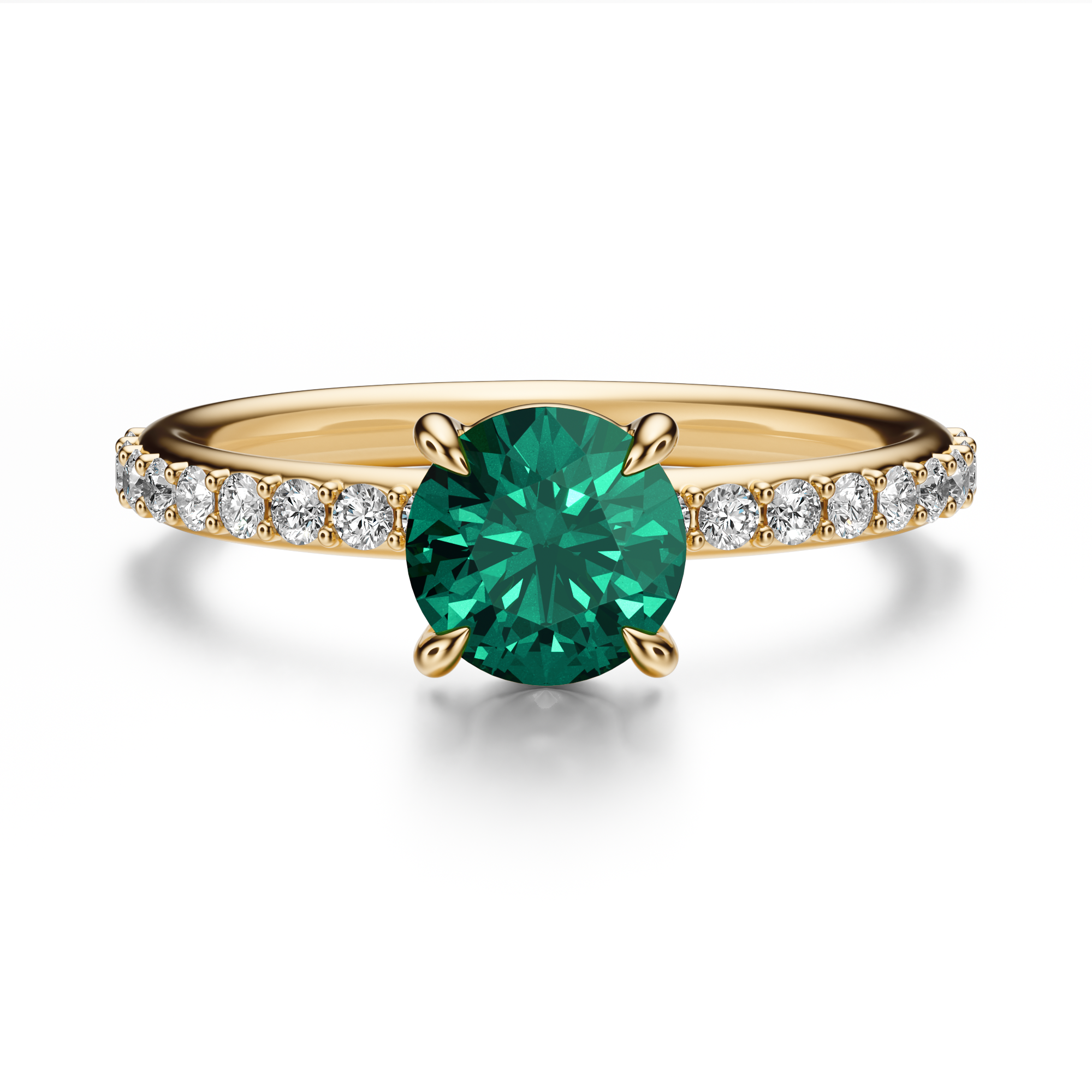 The Solitaire Pavé