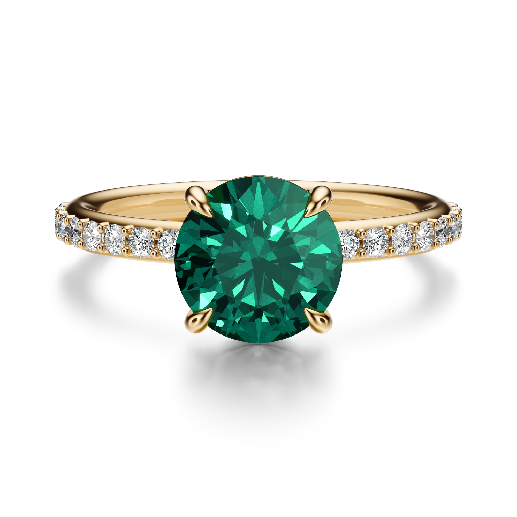 The Solitaire Pavé