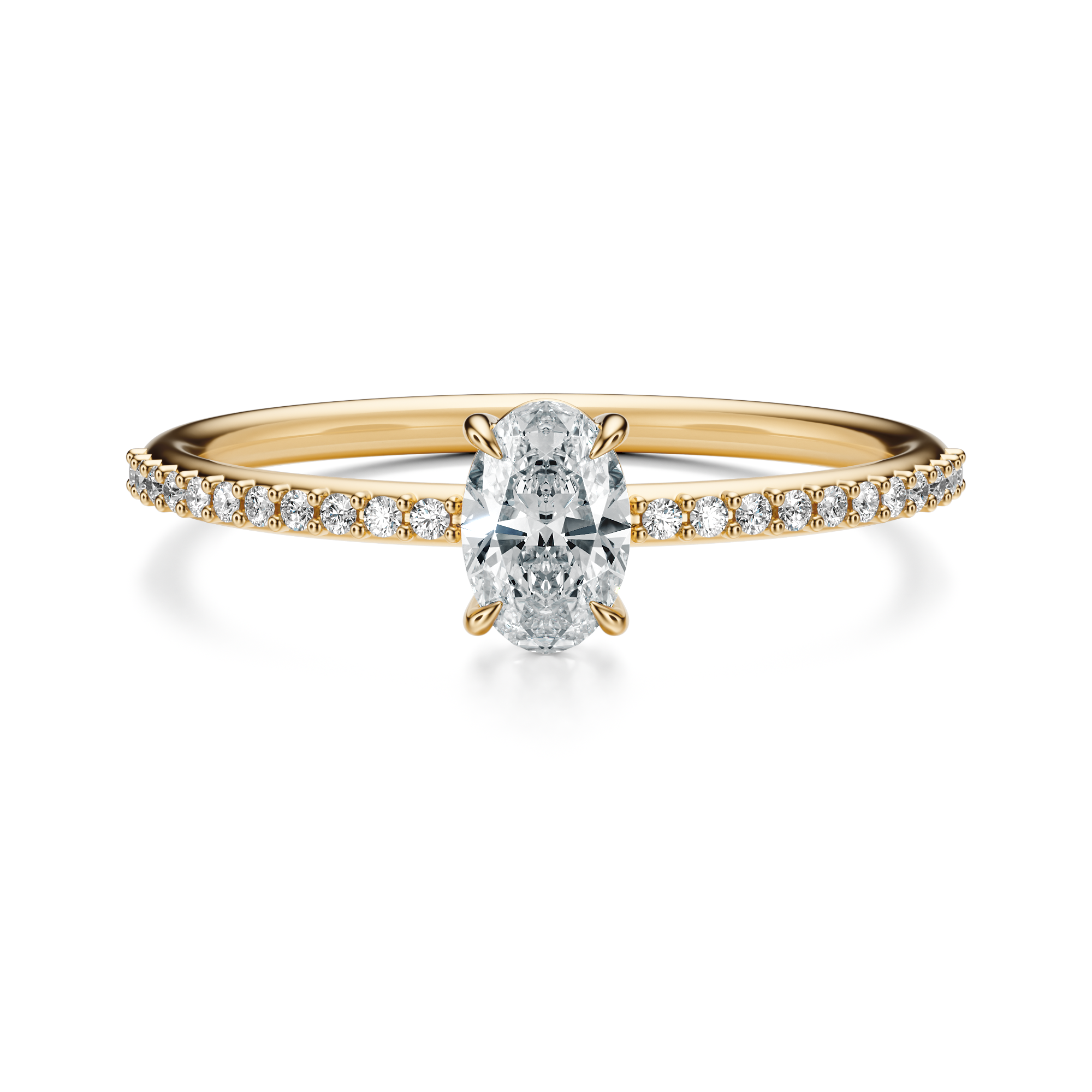 The Solitaire Pavé