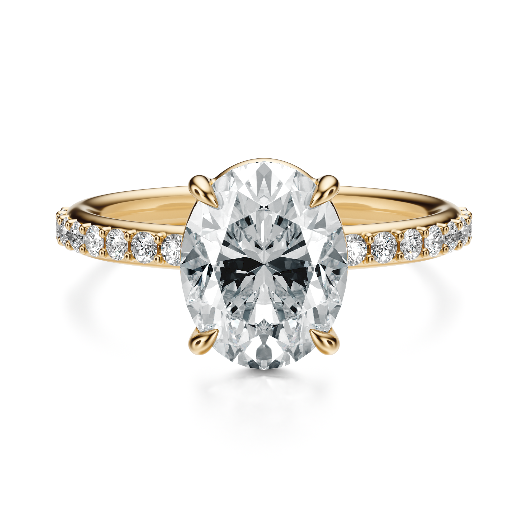 The Solitaire Pavé