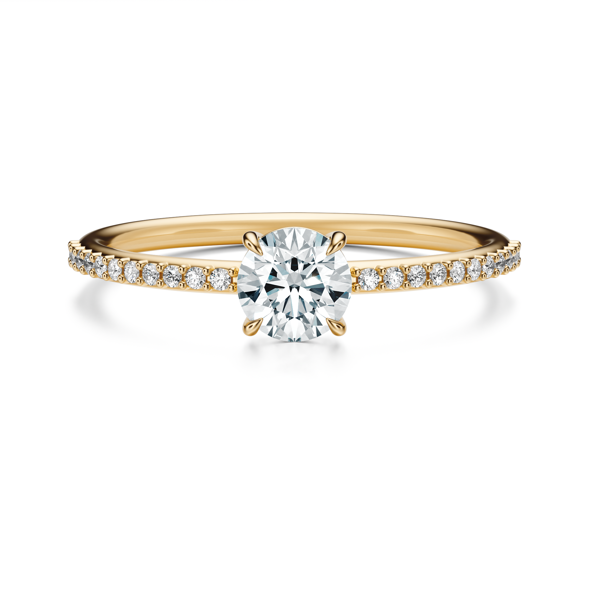 The Solitaire Pavé