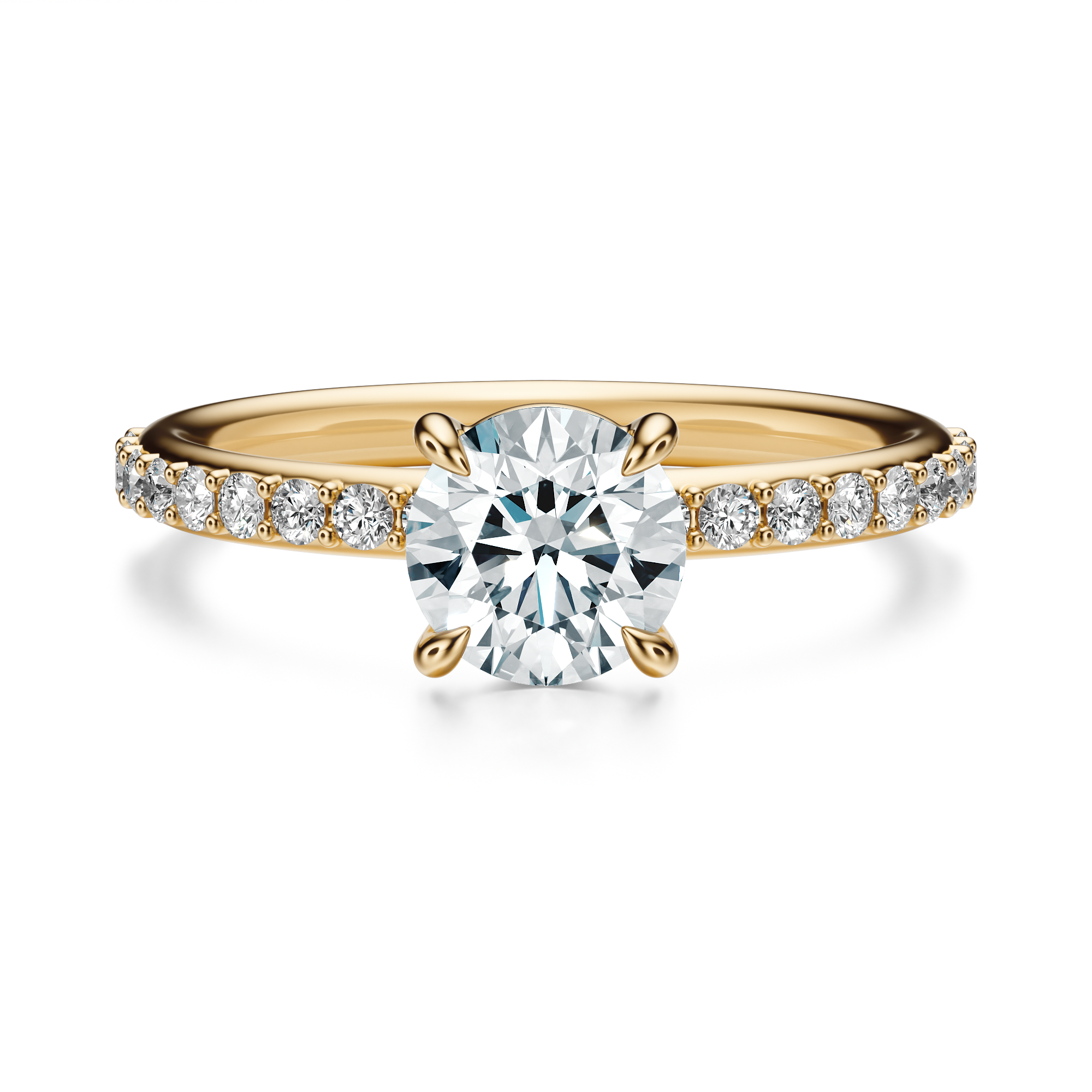 The Solitaire Pavé