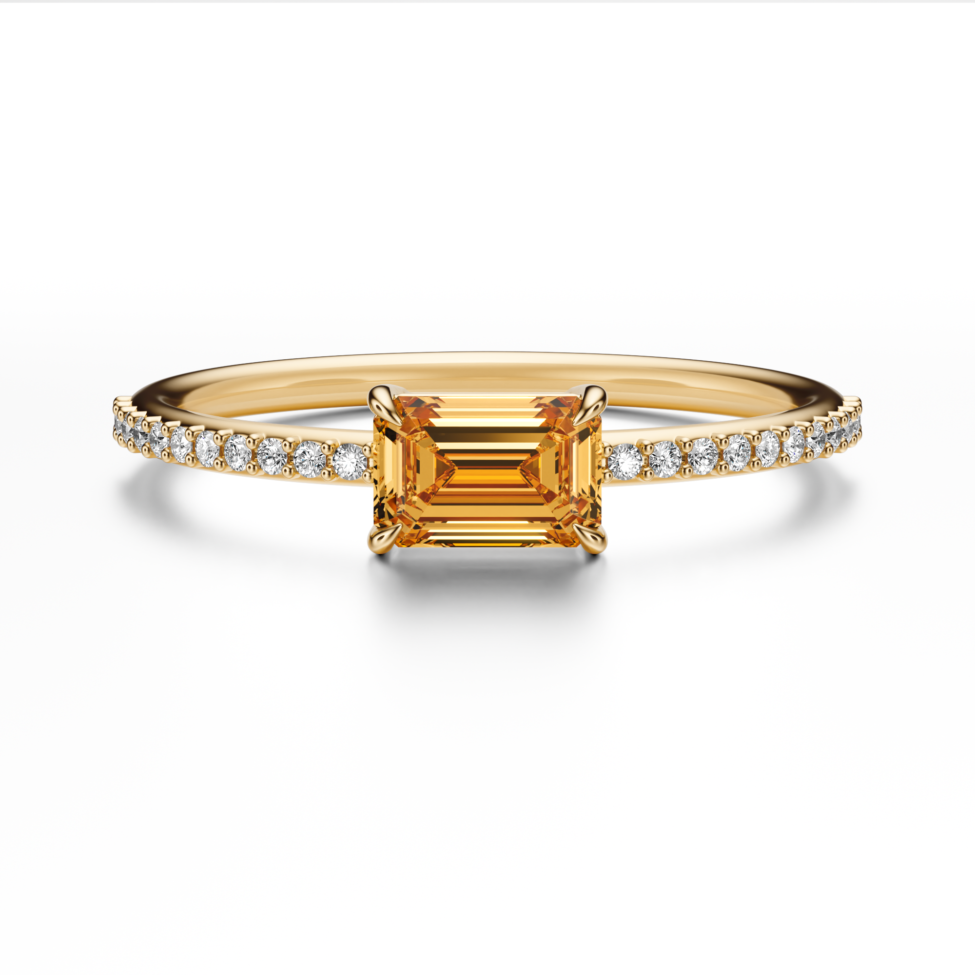 The Solitaire Pavé