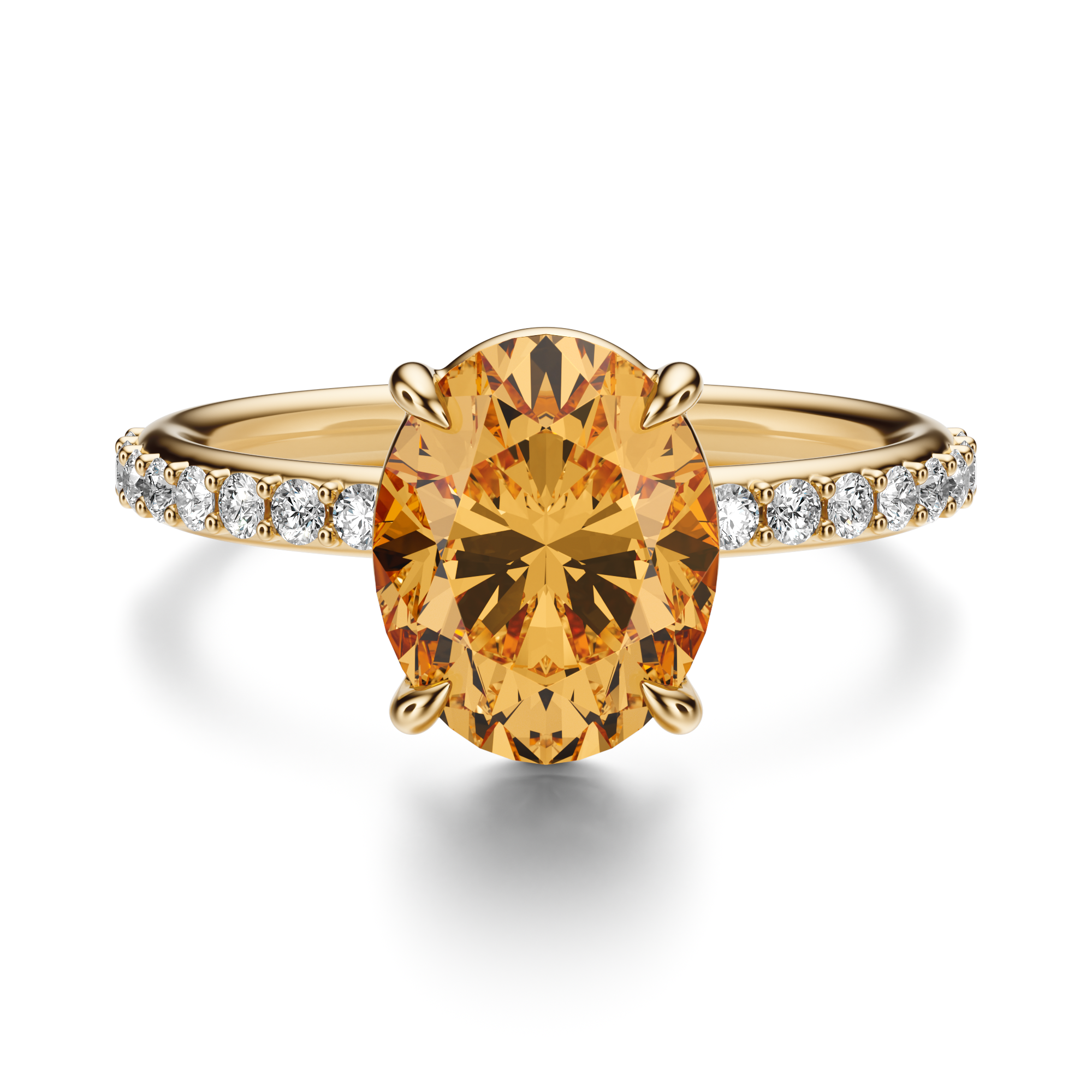 The Solitaire Pavé