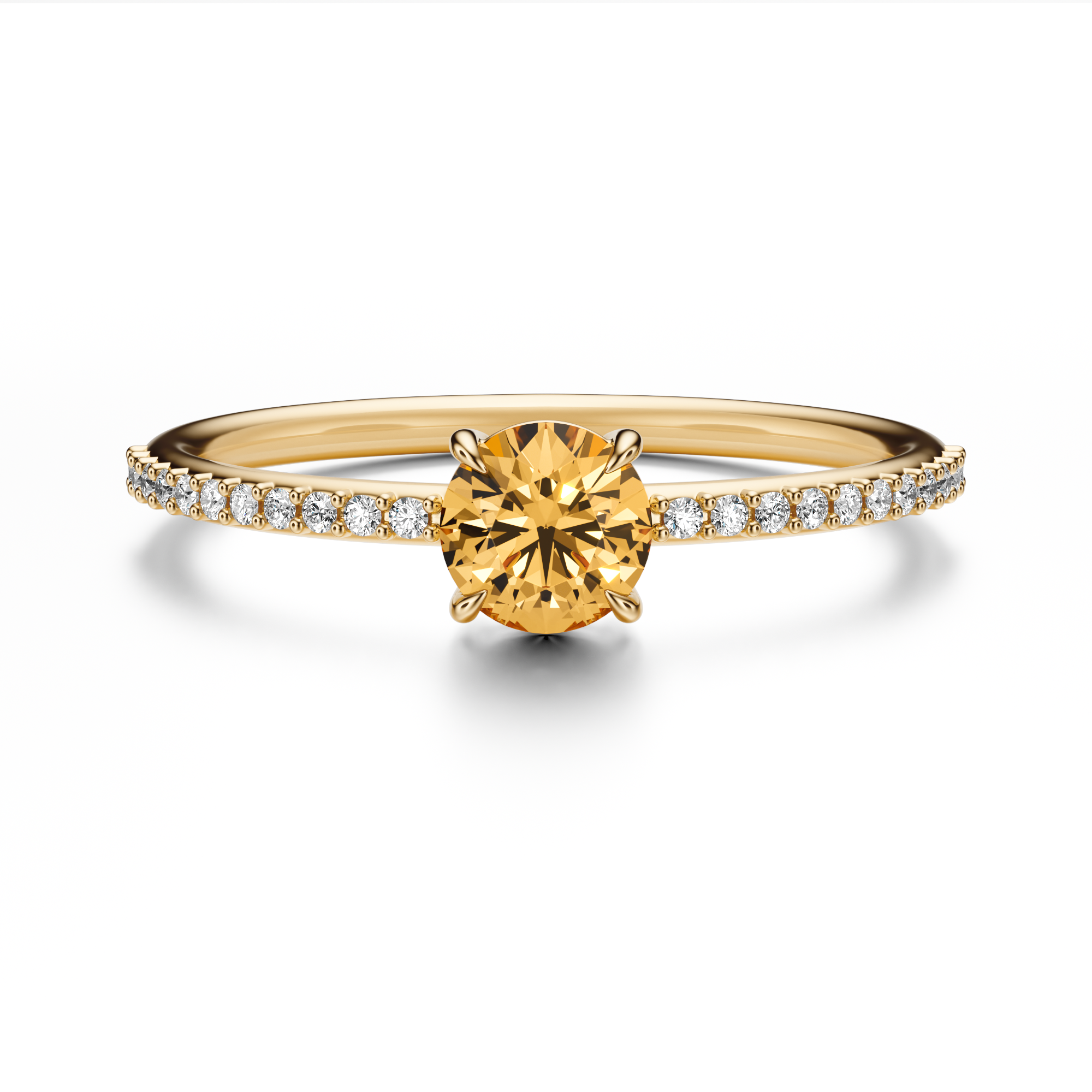 The Solitaire Pavé