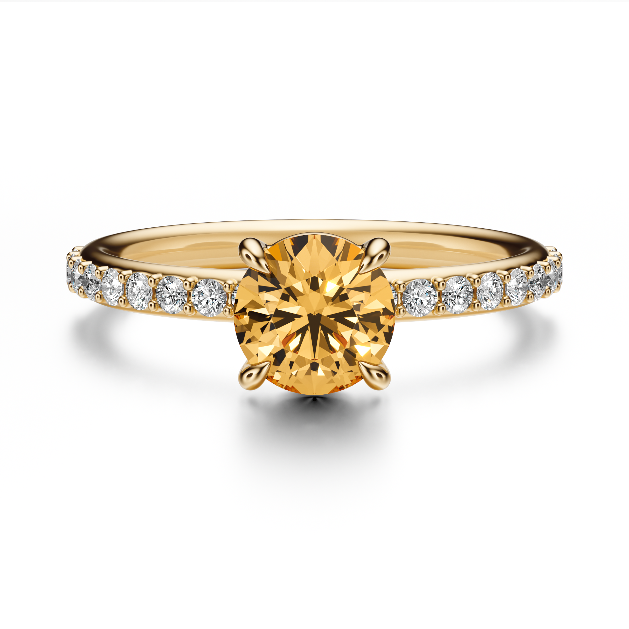 The Solitaire Pavé