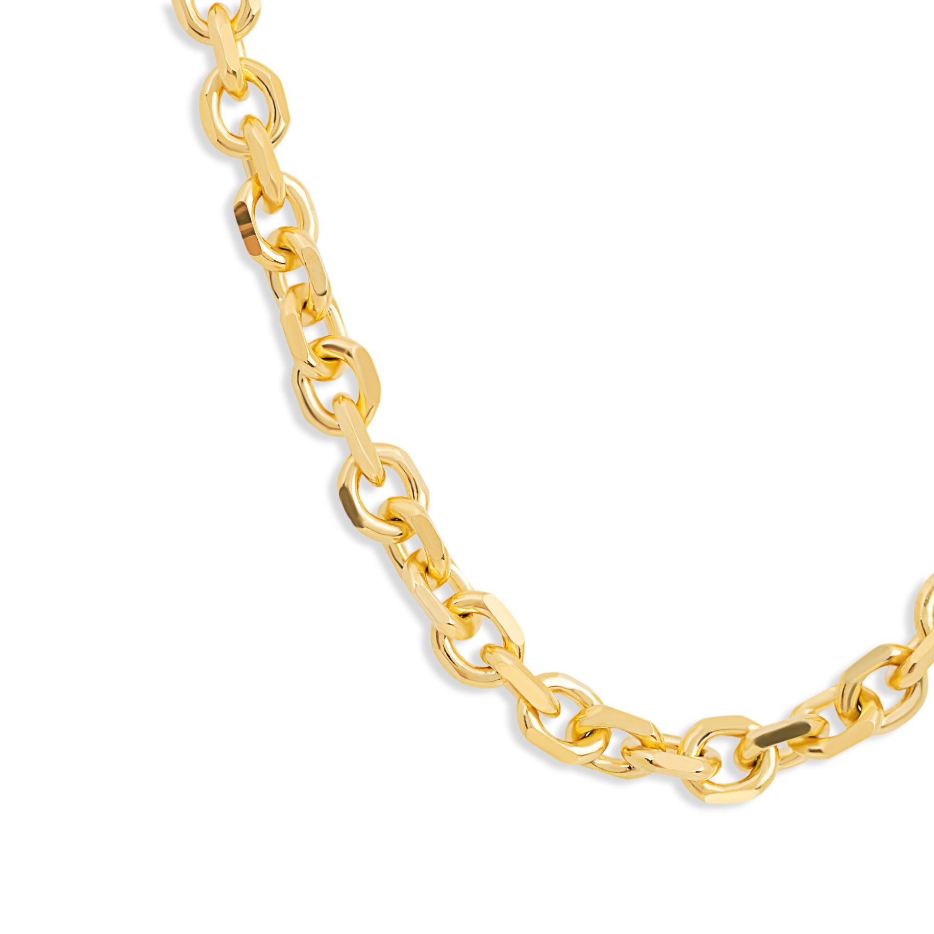 3.7mm Cable Link Chain Necklace