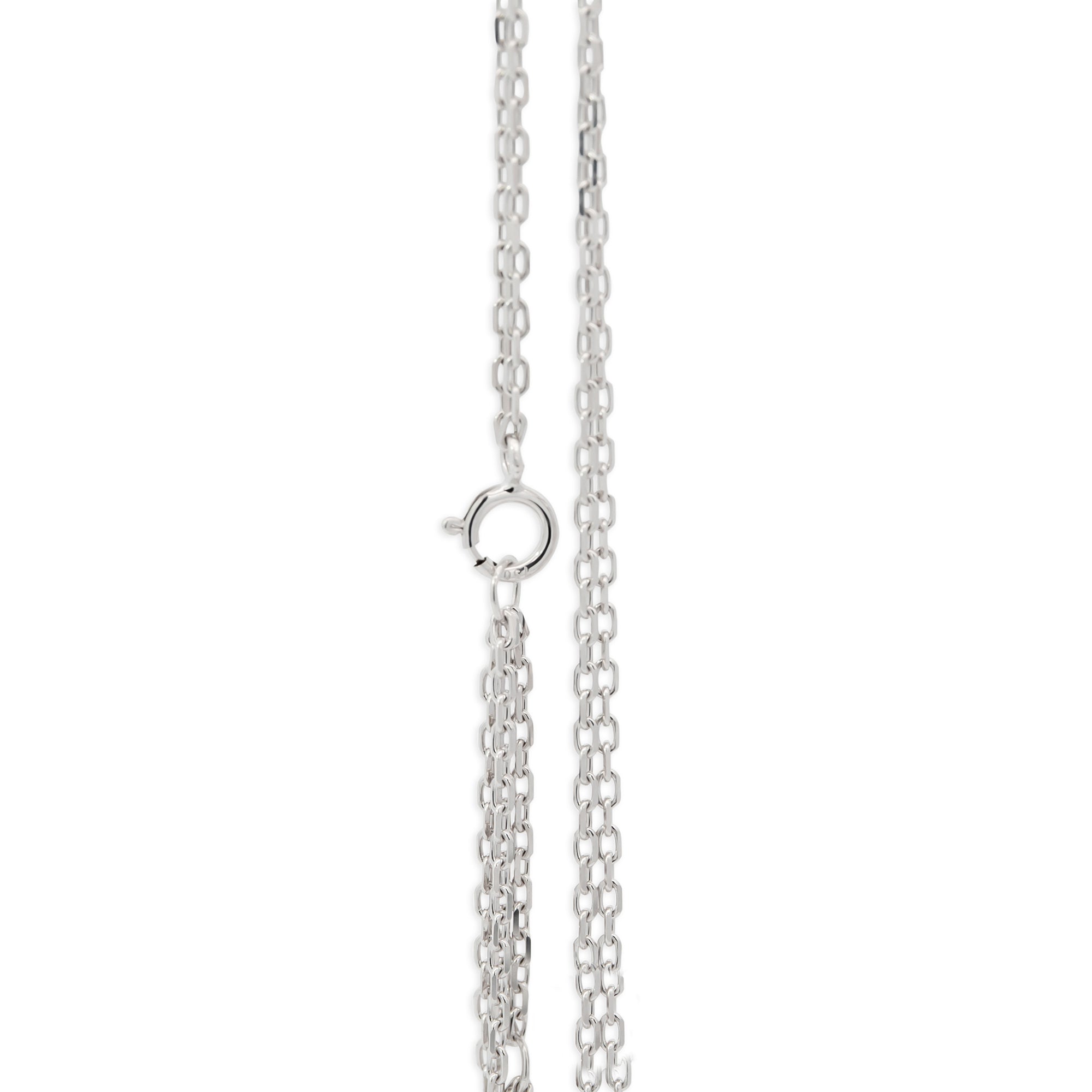 Diamond Cluster Chain Necklace