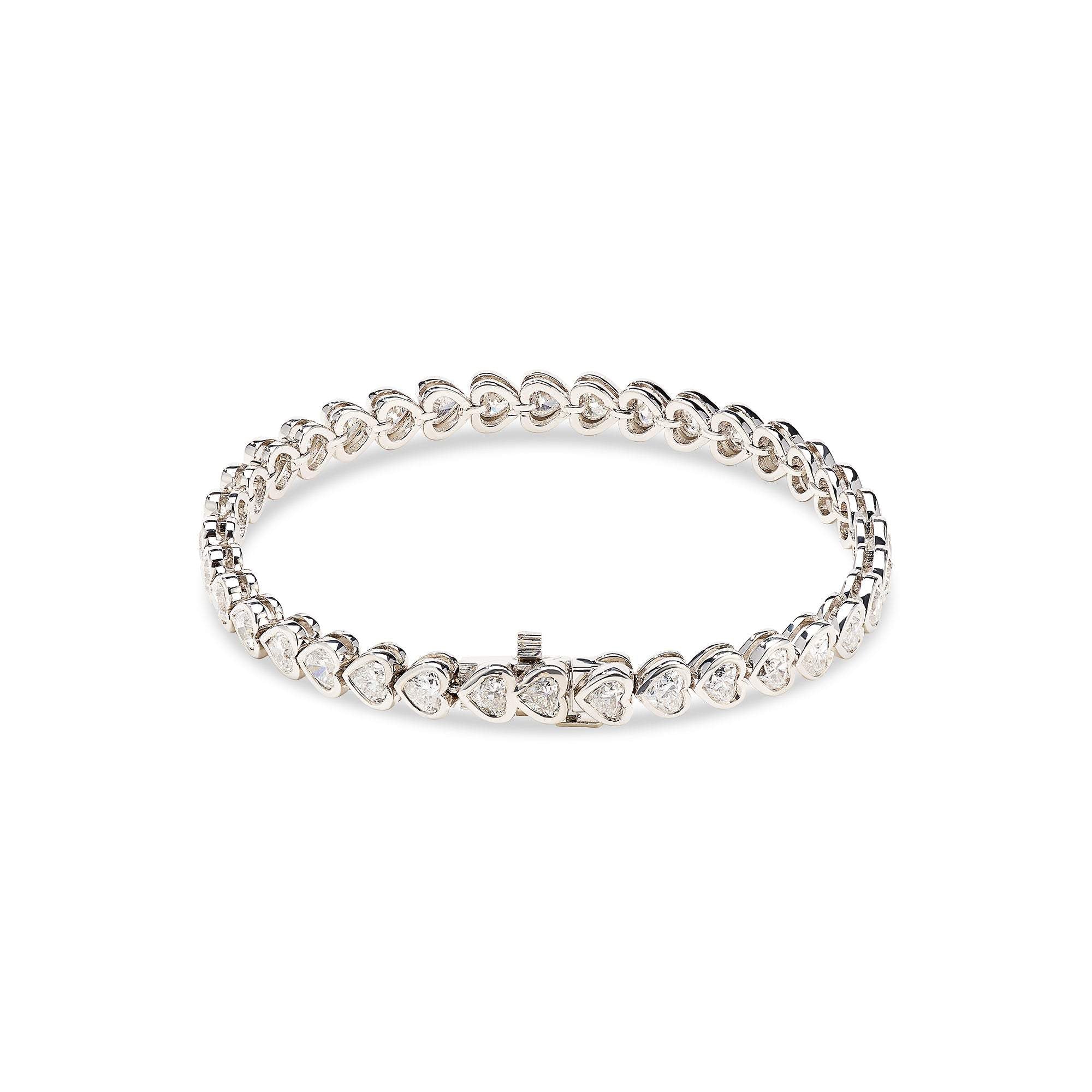 Diamond Heart Bracelet