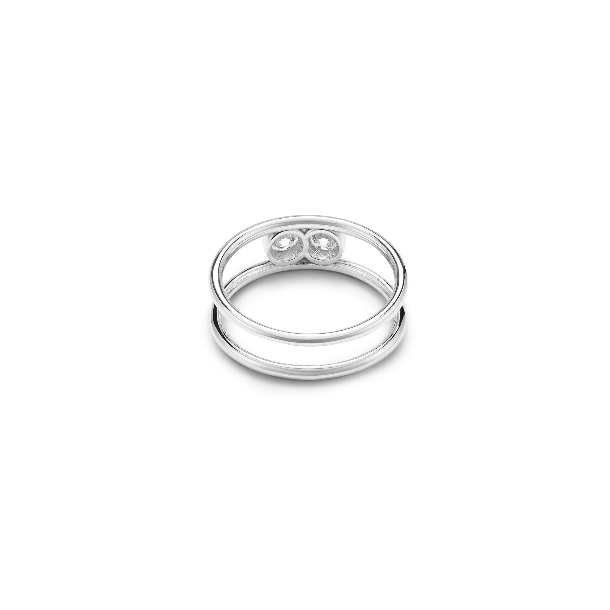 Umlaut Pico Hoop Ring