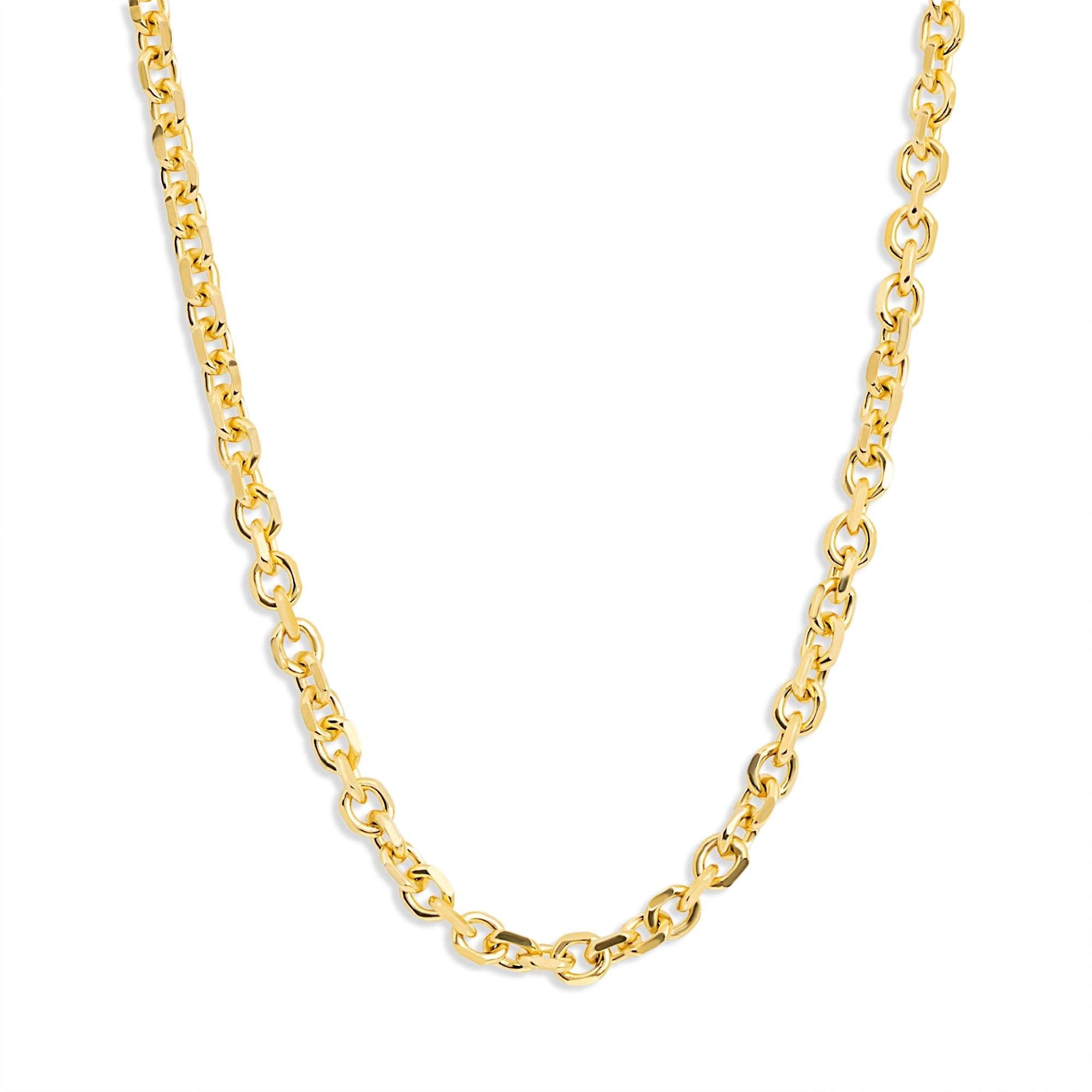 3.7mm Cable Link Chain Necklace