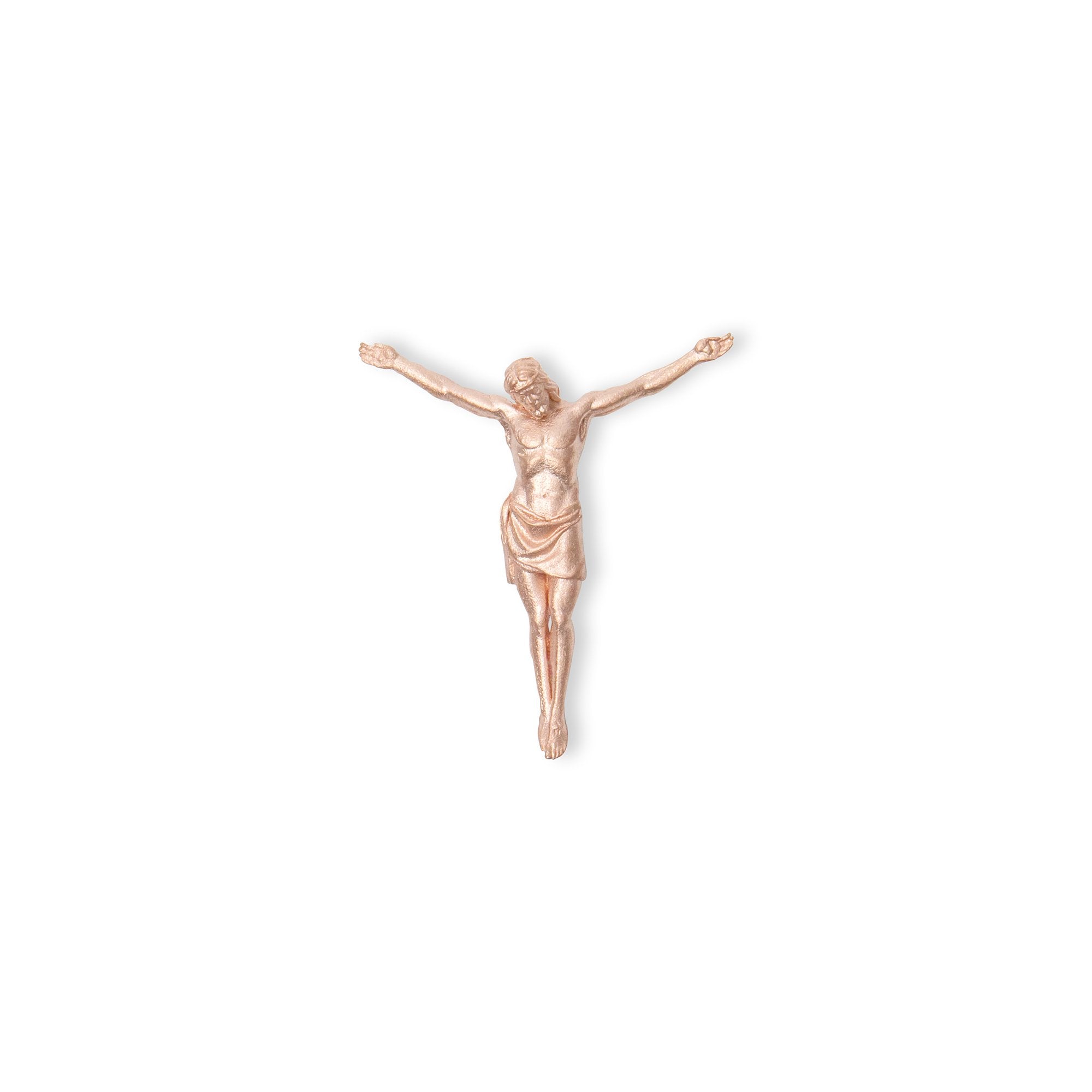 ROSE GOLD CROSSLESS JESUS PENDANT