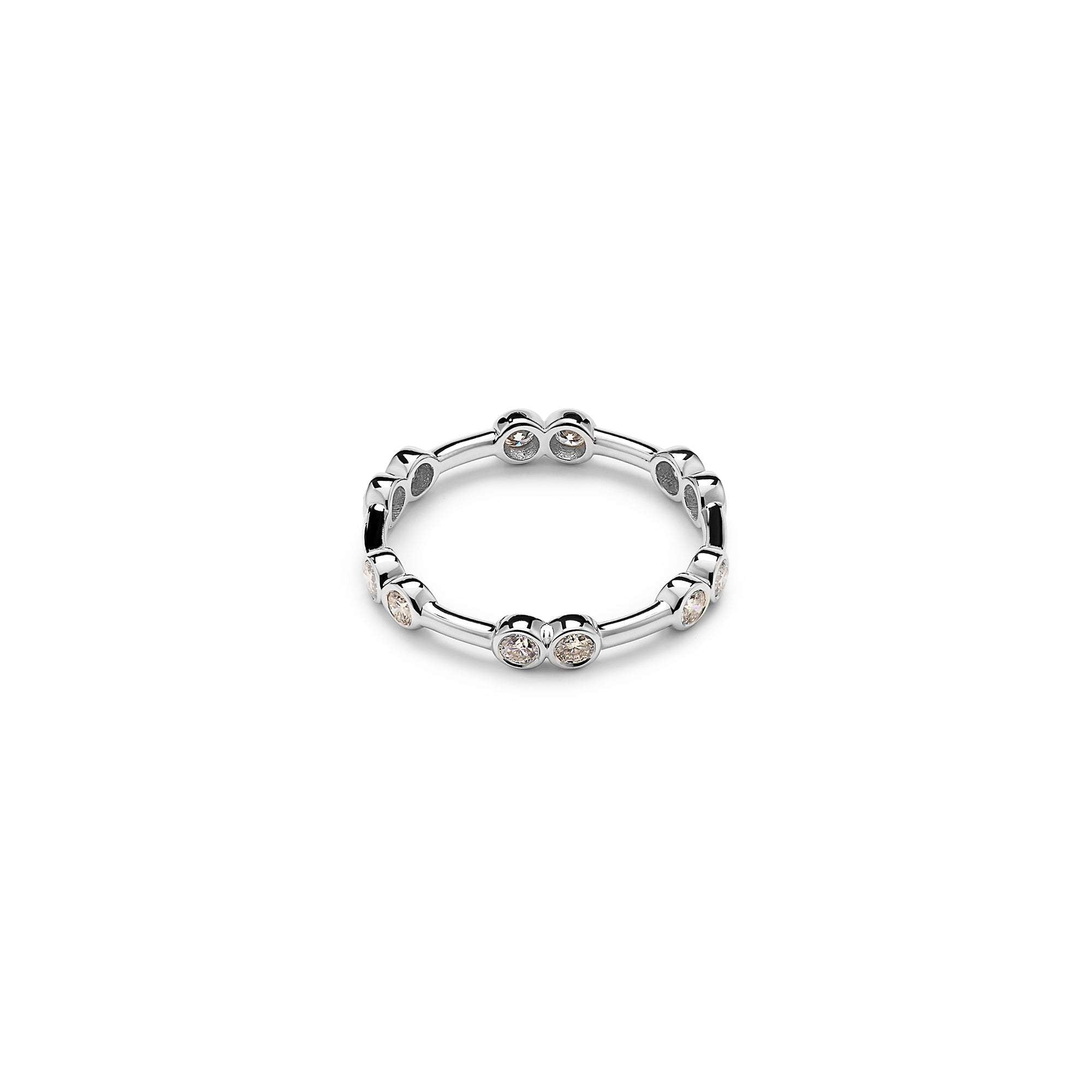 Umlaut Eternity Ring