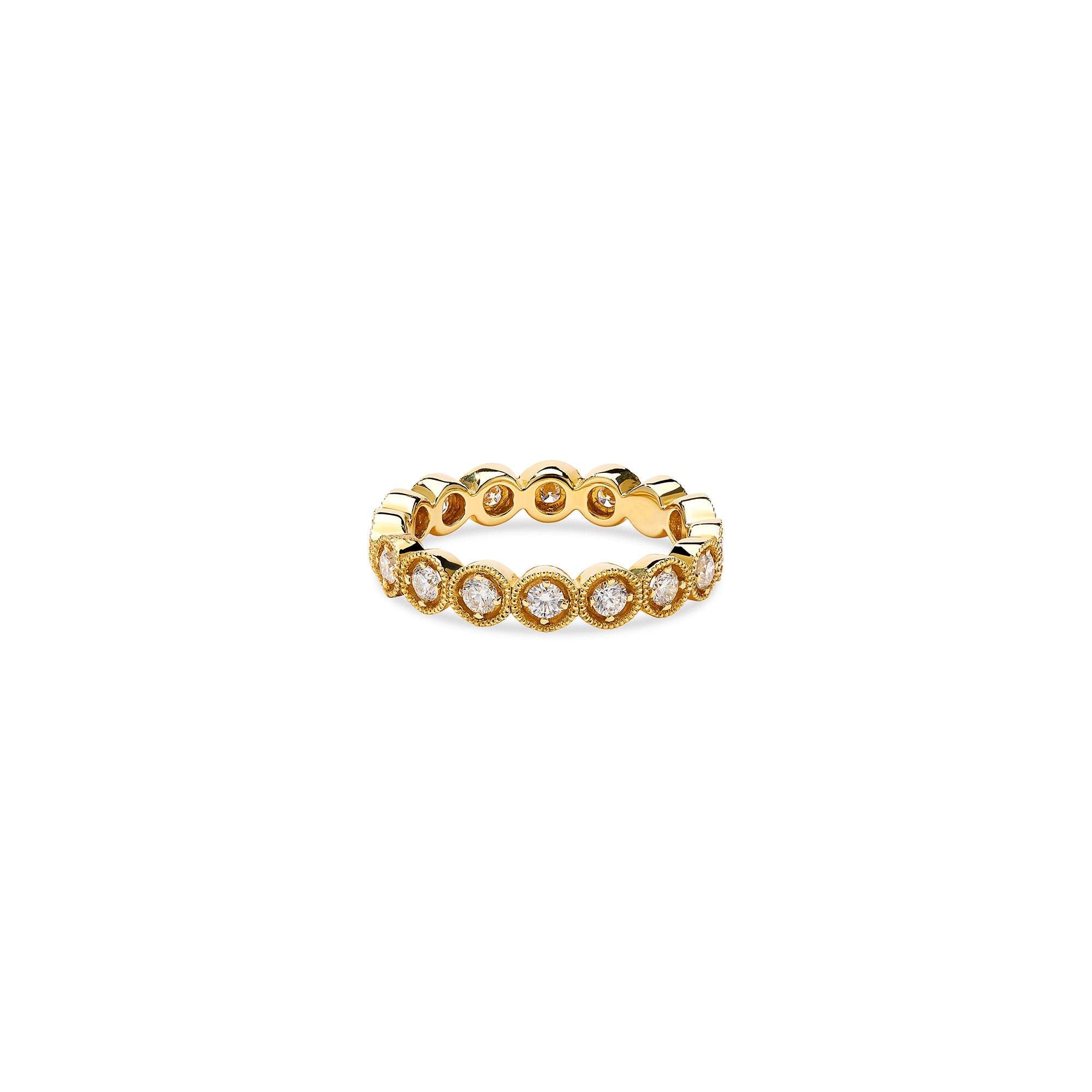 Bezel Set Eternity Ring