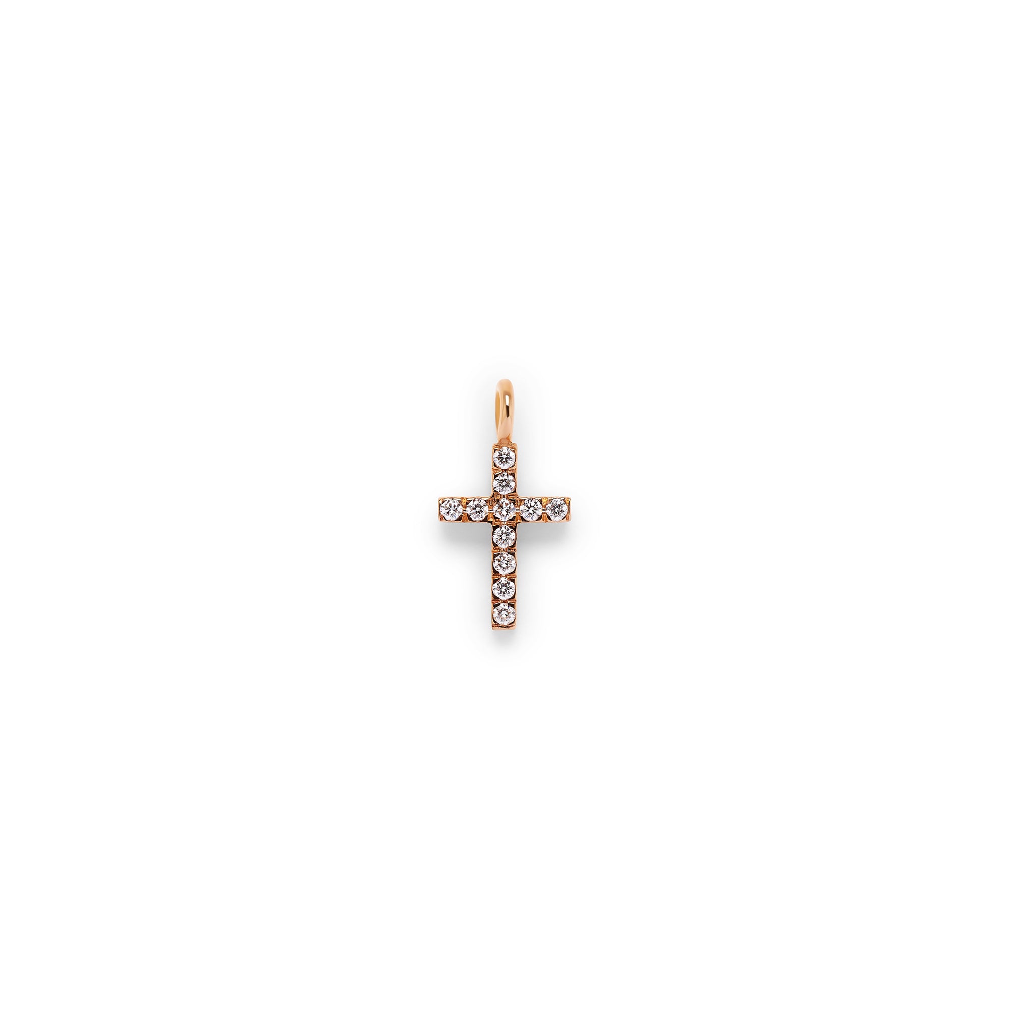 Pico Diamond Cross Pendant